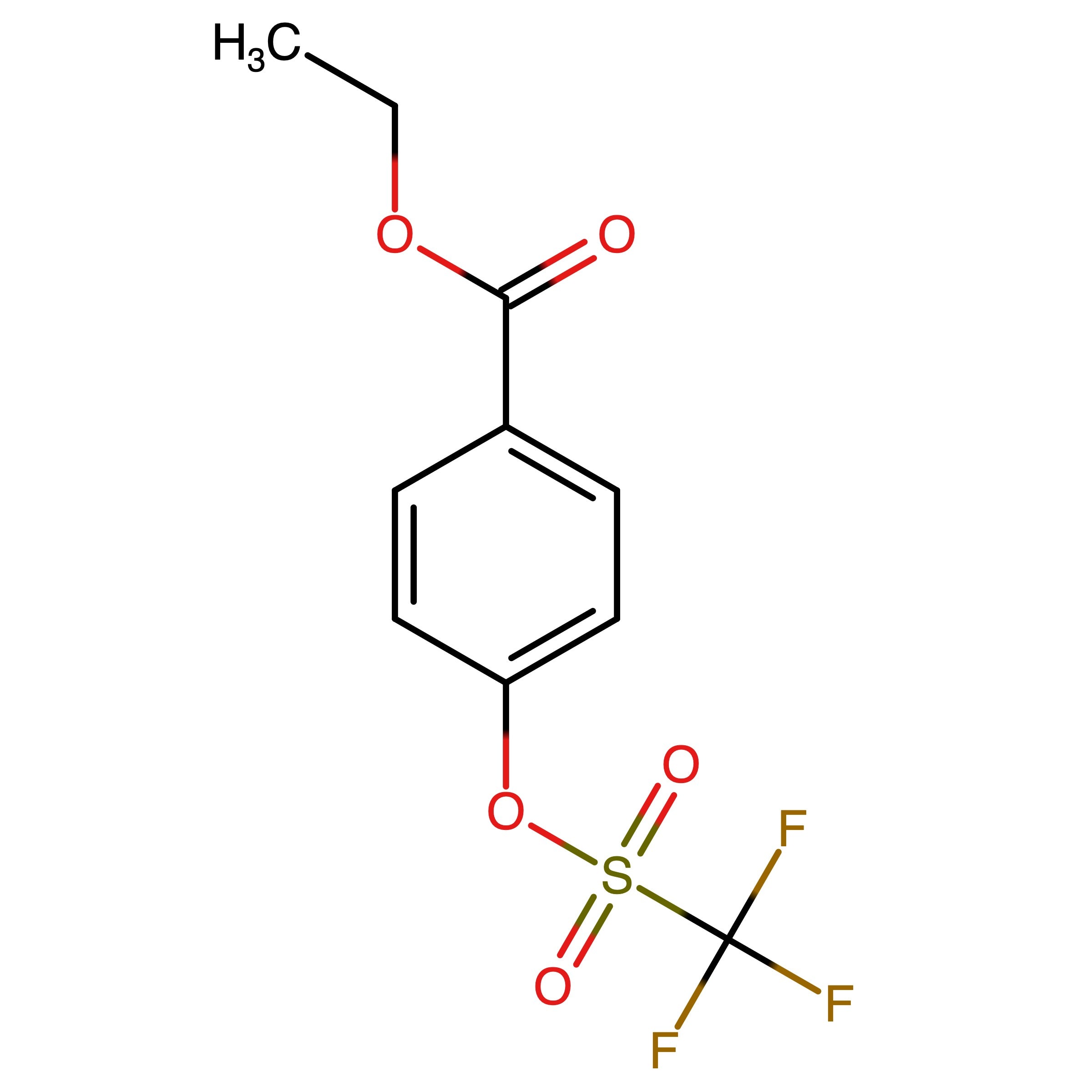 CAS 125261-30-5 | p-(Ethoxycarbonyl)phenyl trifluoromethanesulfonate