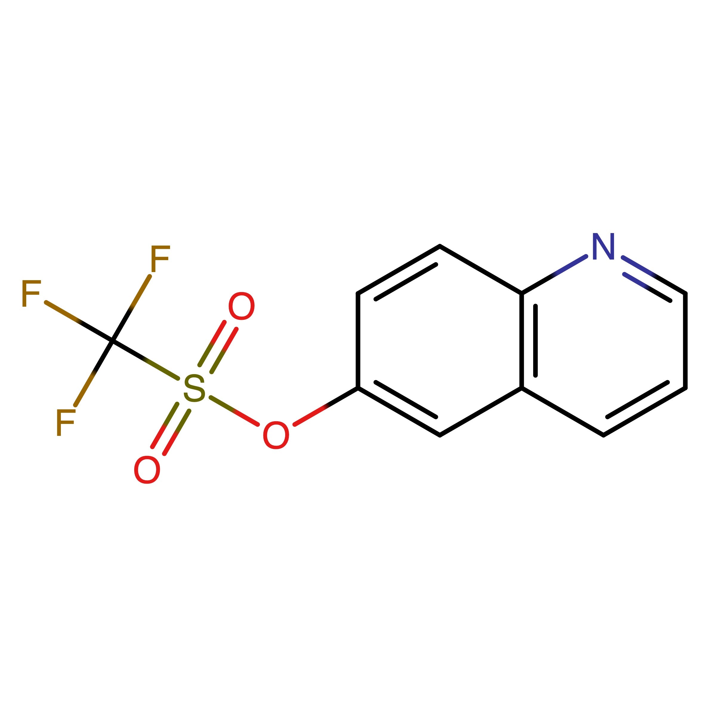 CAS 173089-80-0 | 6-Quinolinyl trifluoromethanesulfonate | MFCD05865187