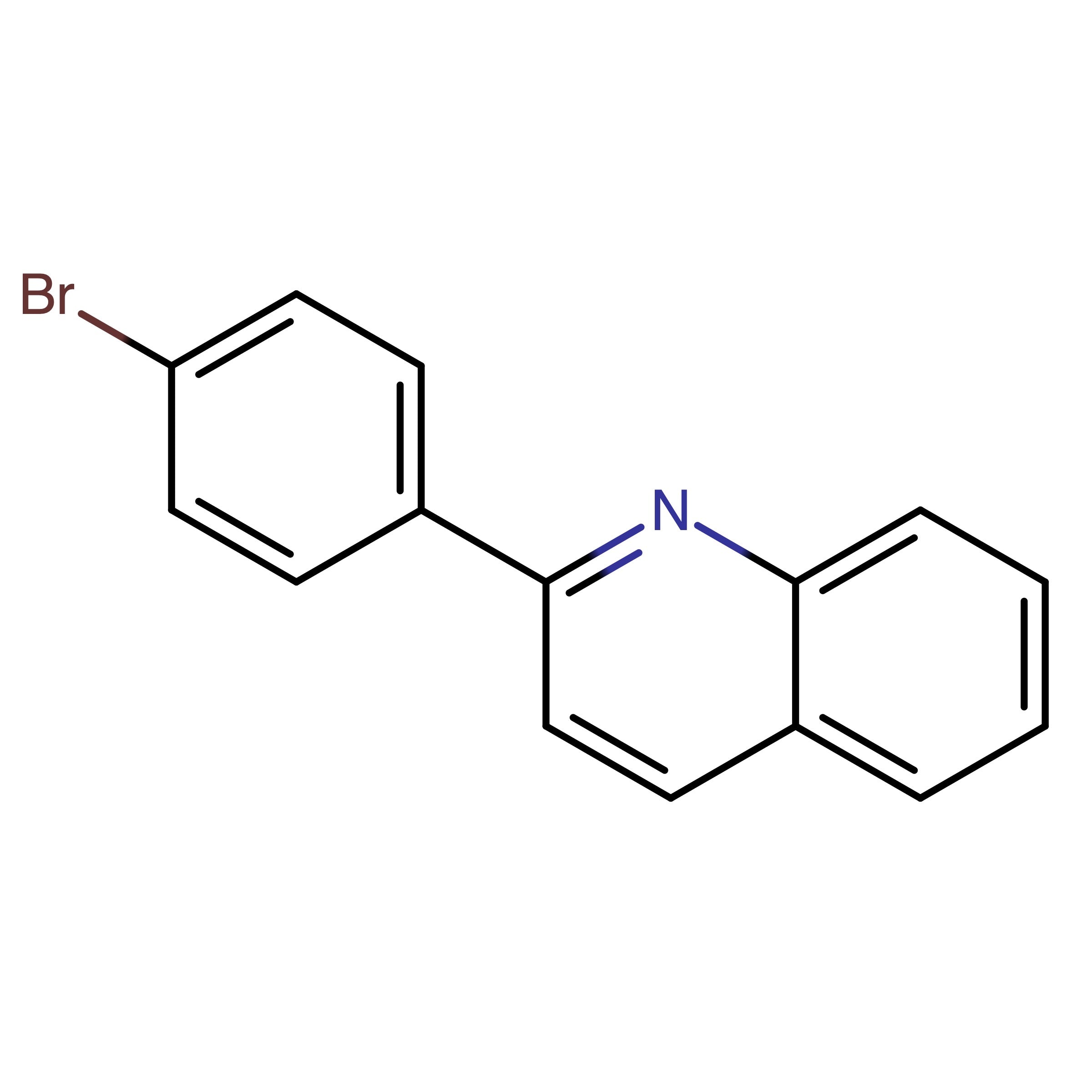 CAS 24641-31-4 | 2-(4-Bromo)phenylquinoline | MFCD03617895