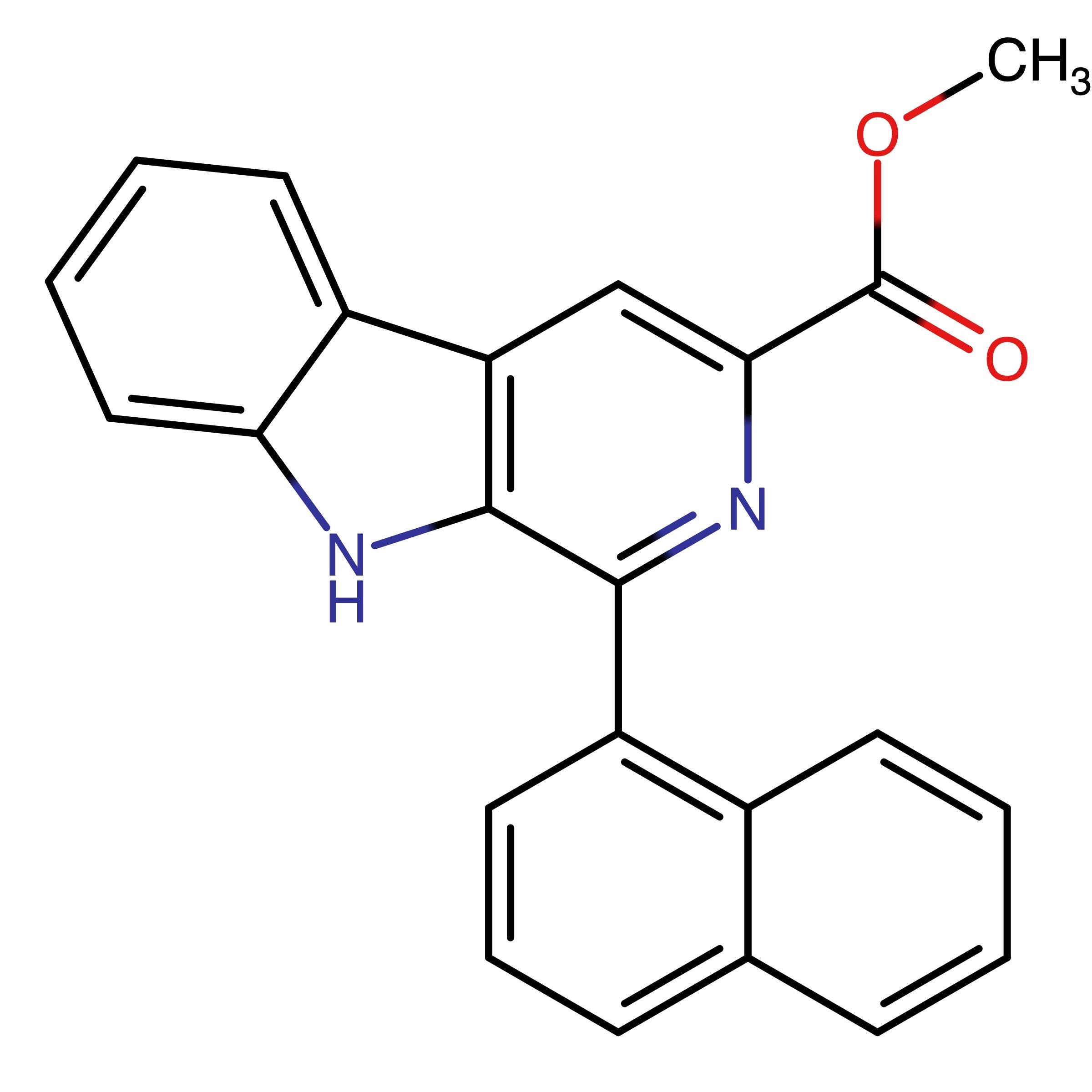 CAS 376375-19-8 | Methyl 1-(naphthalen-1-yl)-9H-pyrido[3,4-b]indole-3-carboxylate