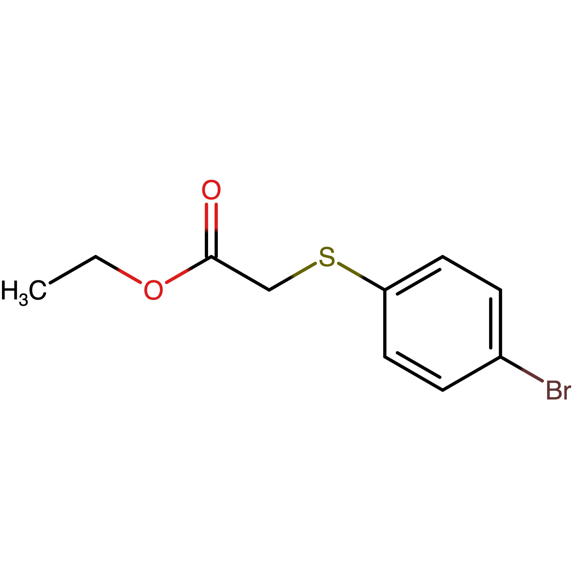CAS 65251-10-7 | Ethyl [(4-bromophenyl)thio]acetate