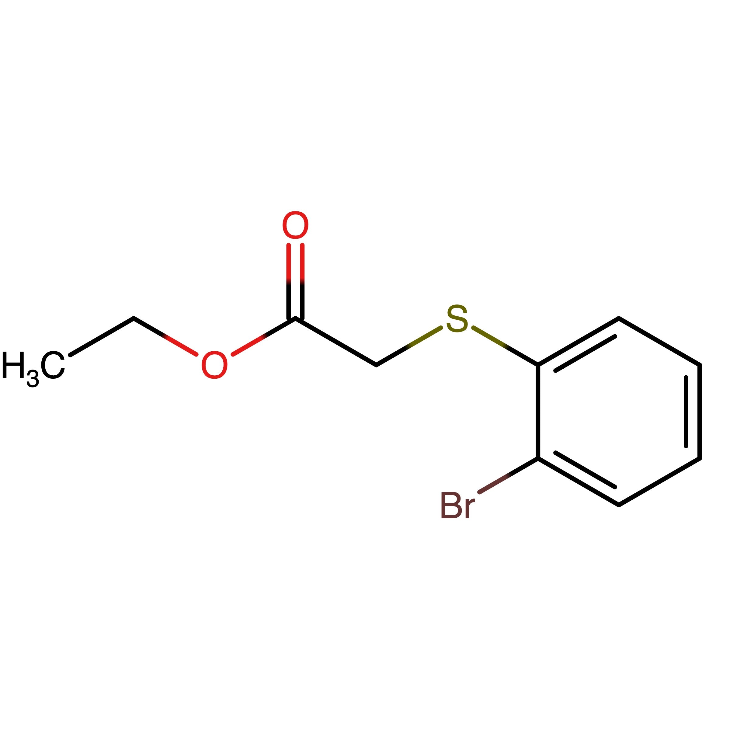 CAS 340130-94-1 | Ethyl [(2-Bromophenyl)thio]acetate