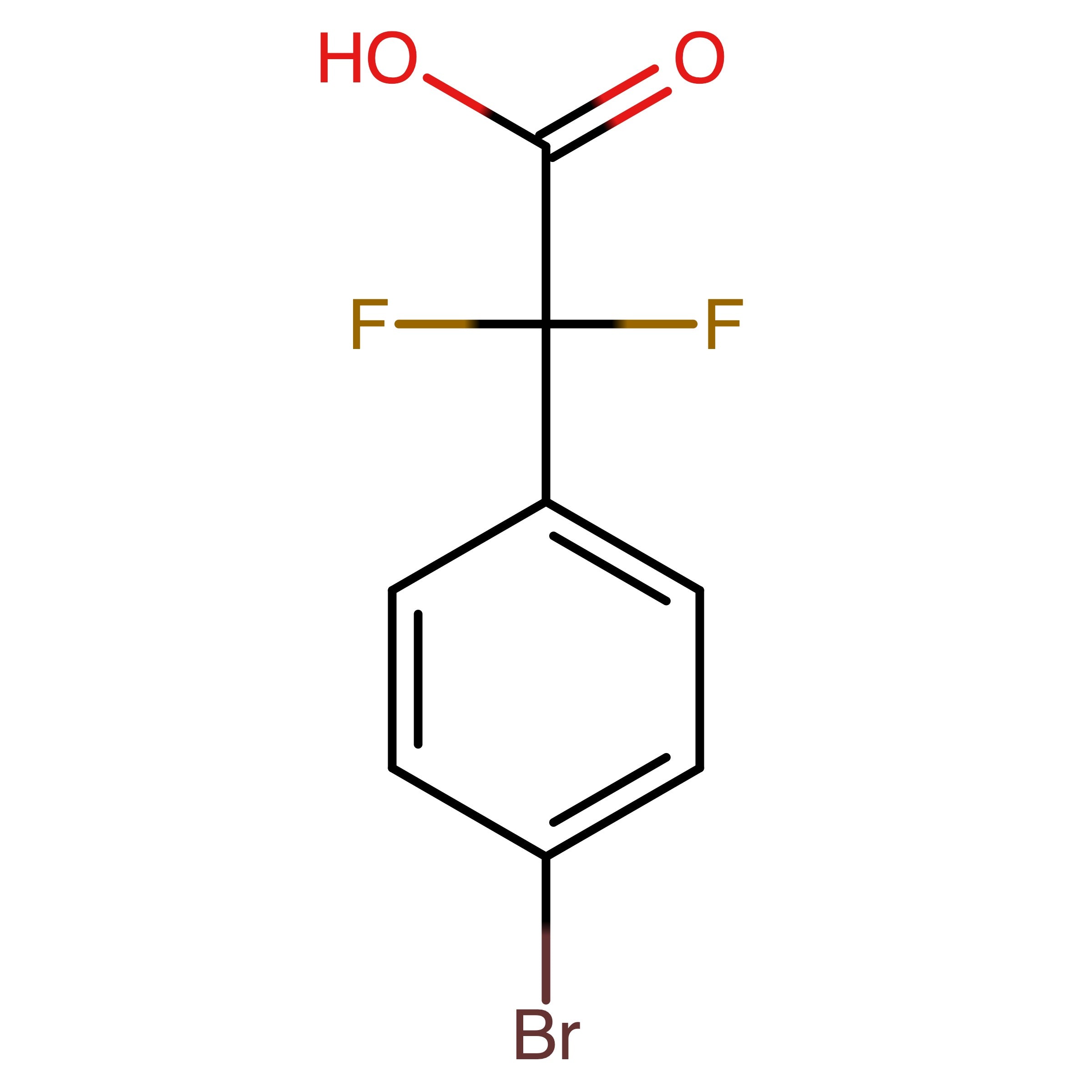CAS 913574-93-3 | 2-(4-Bromophenyl)-2,2-difluoroacetic acid | MFCD11167796