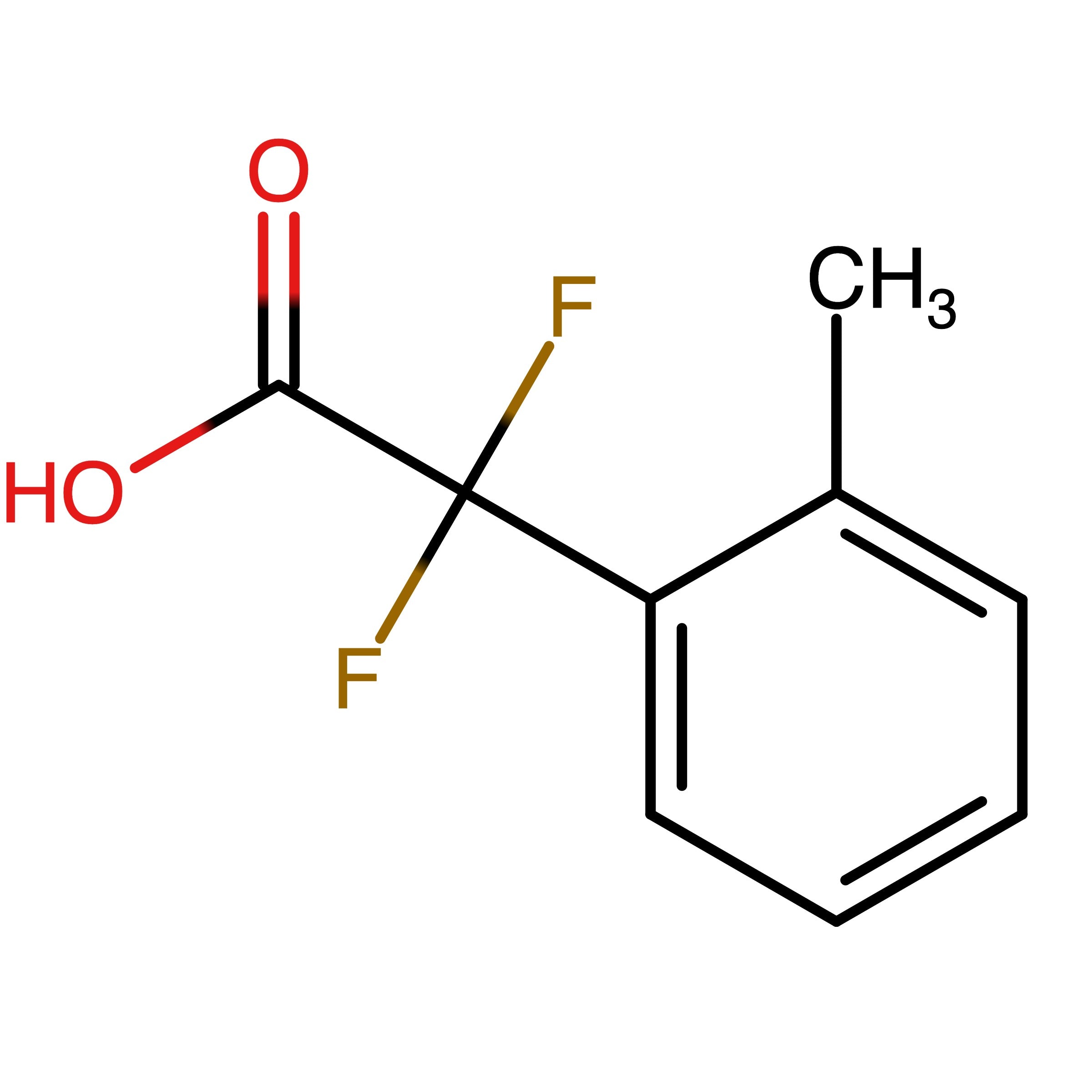 CAS 1250354-50-7 | 2,2-Difluoro-2-(o-tolyl)acetic acid | MFCD16250755