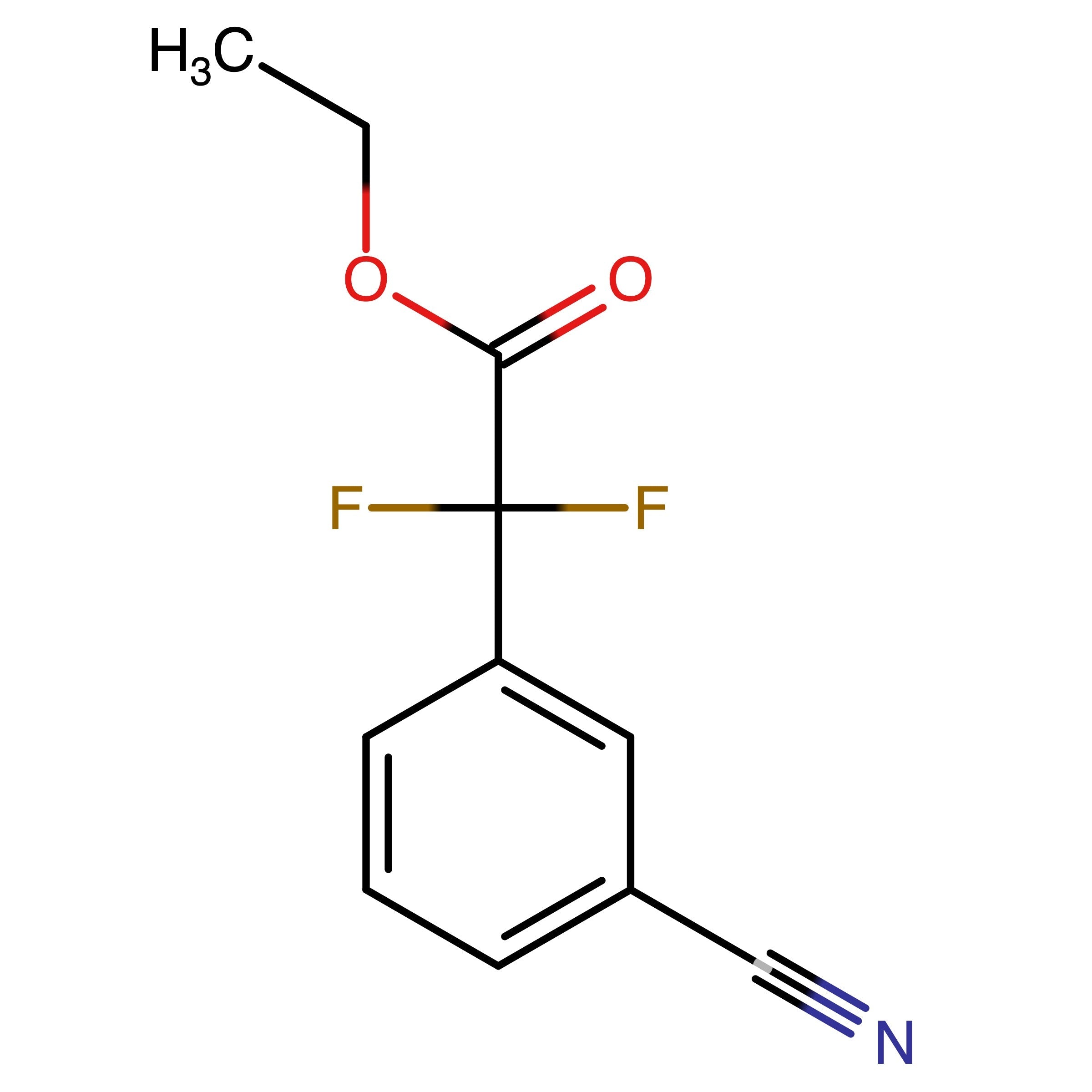 CAS 1249788-93-9 | Ethyl 2-(3-Cyanophenyl)-2,2-difluoroacetate | MFCD16756772