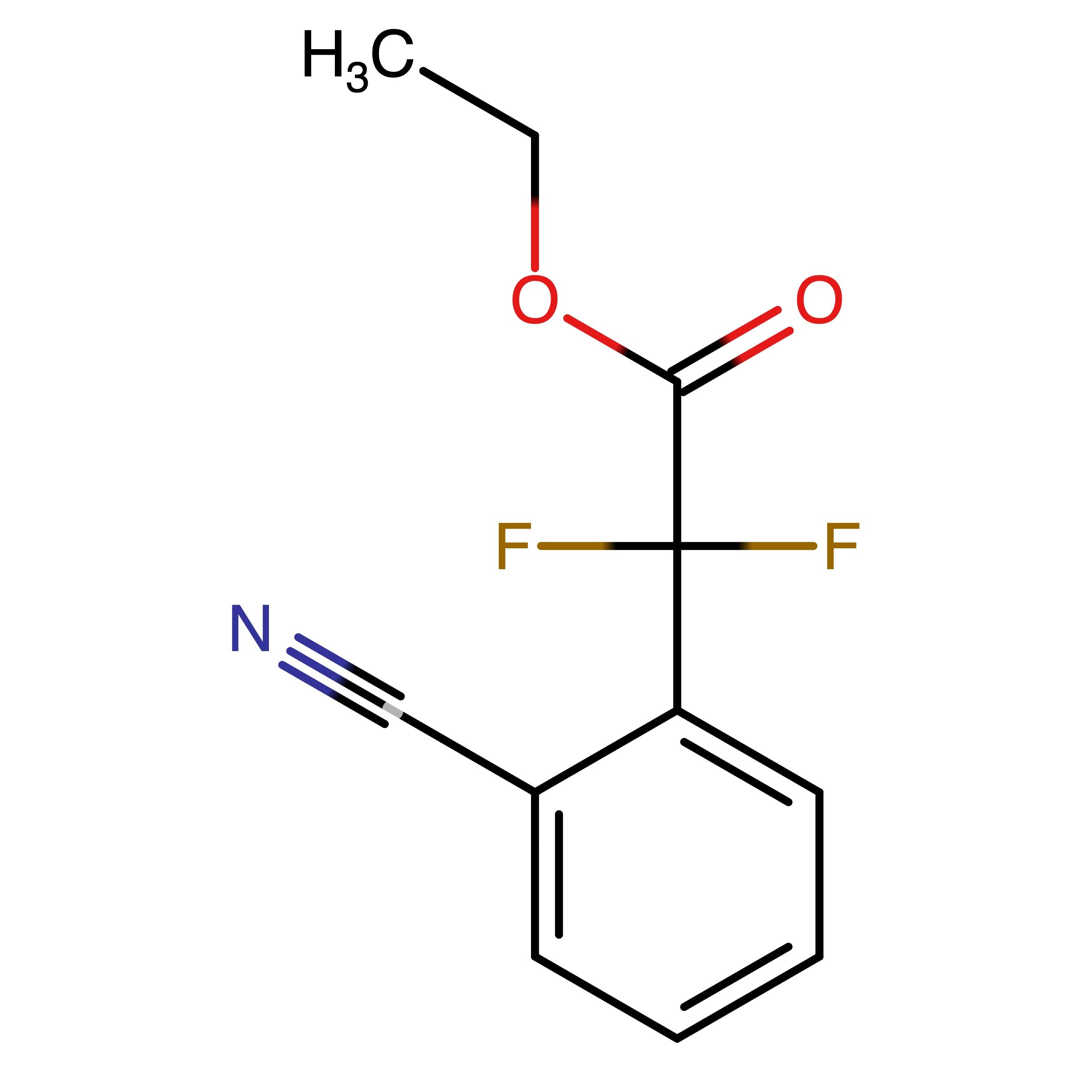 CAS 1335290-31-7 | Ethyl 2-(2-Cyanophenyl)-2,2-difluoroacetate | MFCD29065895