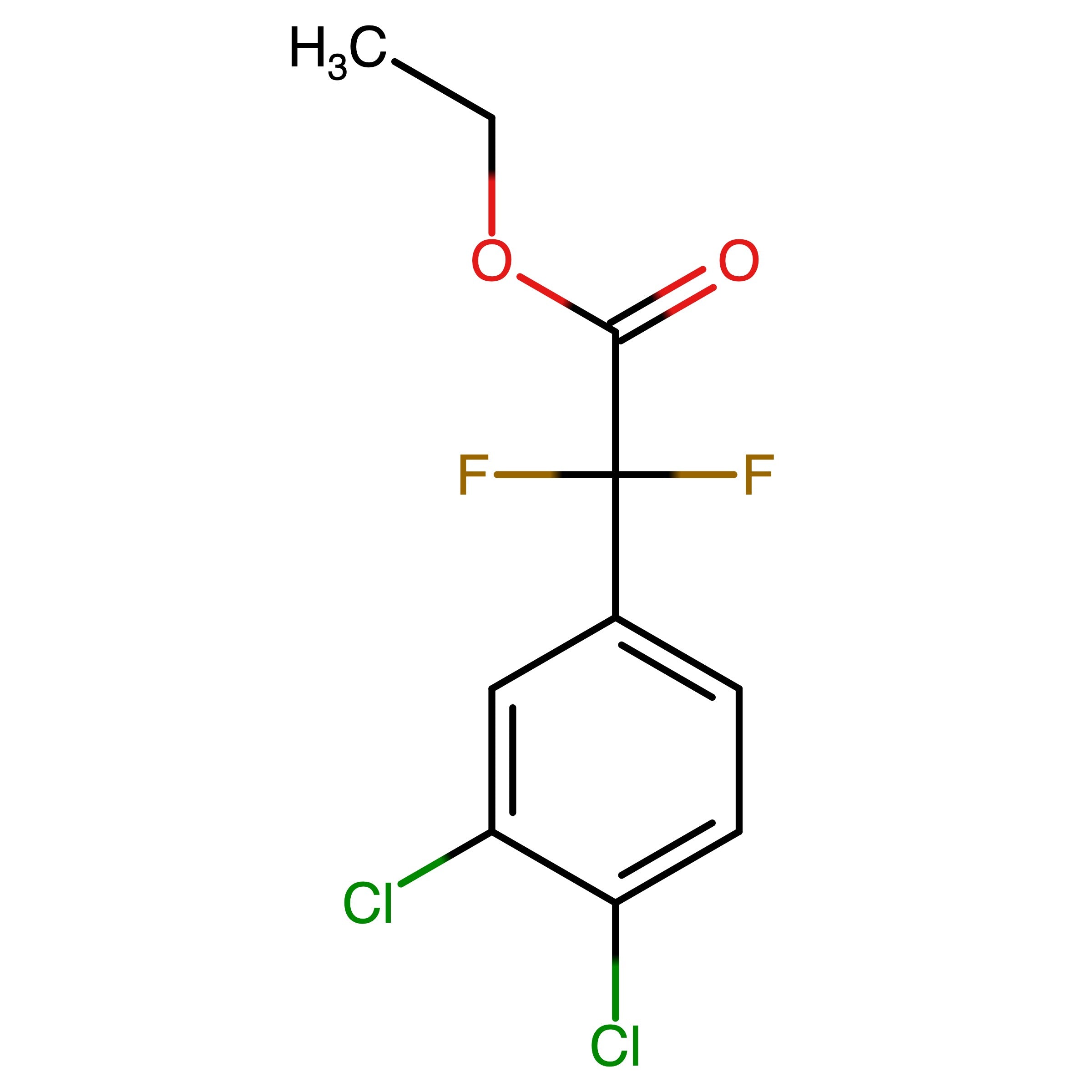 CAS 56177-76-5 | Ethyl 2-(3,4-Dichlorophenyl)-2,2-difluoroacetate | MFCD01937334