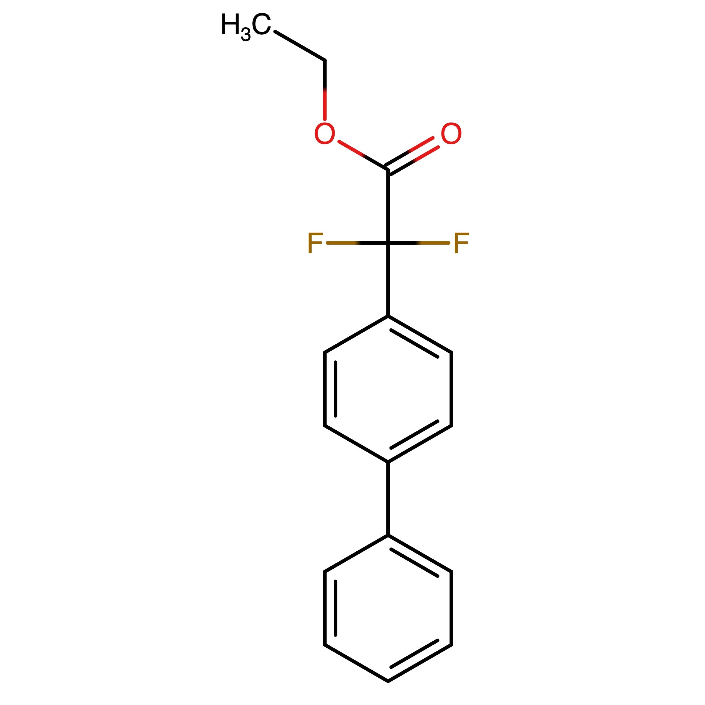 CAS 73789-98-7 | Ethyl 2-(Biphenyl-4-yl)-2,2-difluoroacetate | MFCD26728234
