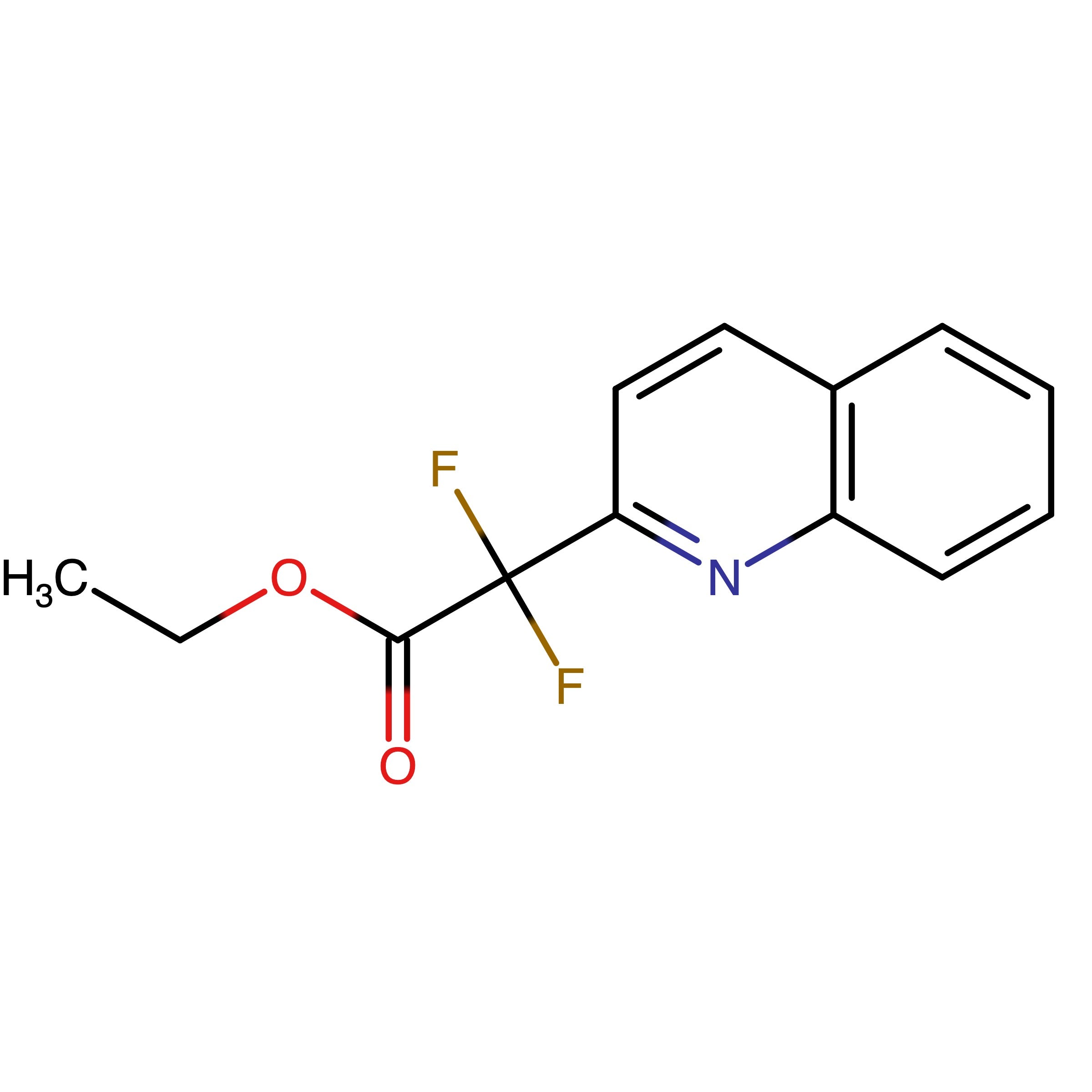 CAS 294181-97-8 | Ethyl 2,2-Difluoro-2-(quinolin-2-yl)acetate | MFCD27845945
