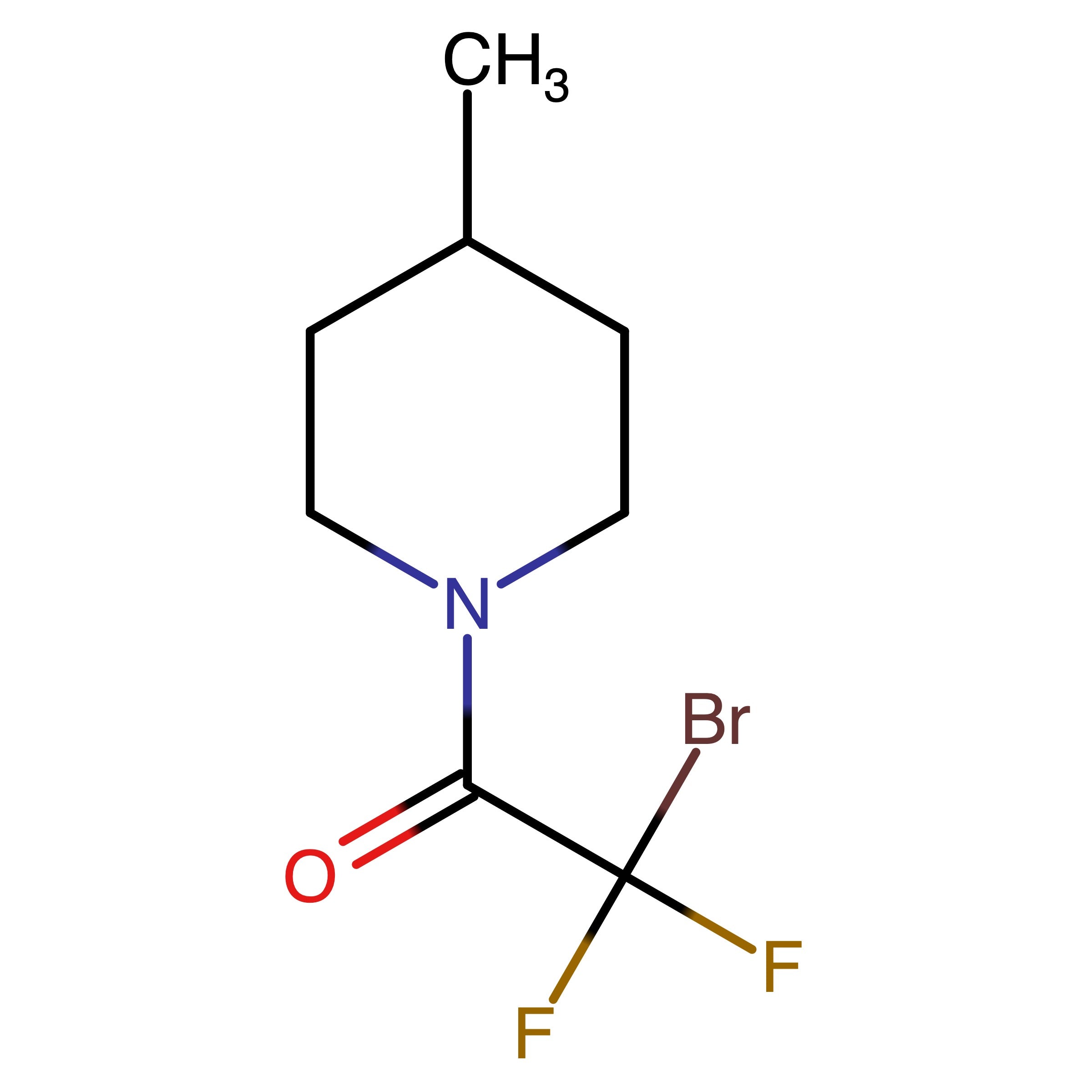 CAS 1864842-09-0 | 2-Bromo-2,2-difluoro-1-(4-methylpiperidin-1-yl)ethan-1-one