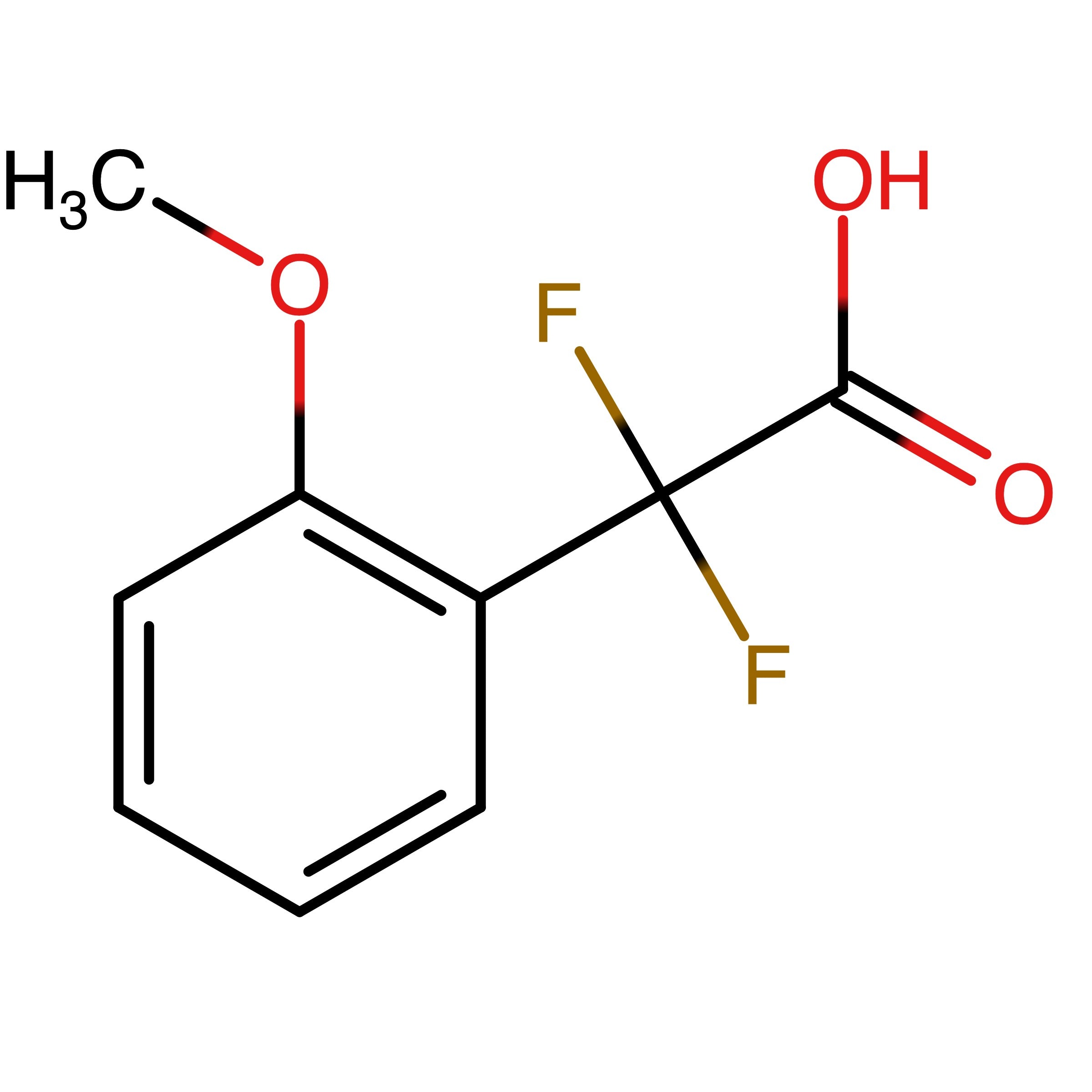 CAS 1250773-62-6 | Difluoro(2-methoxyphenyl)acetic acid | MFCD16748867