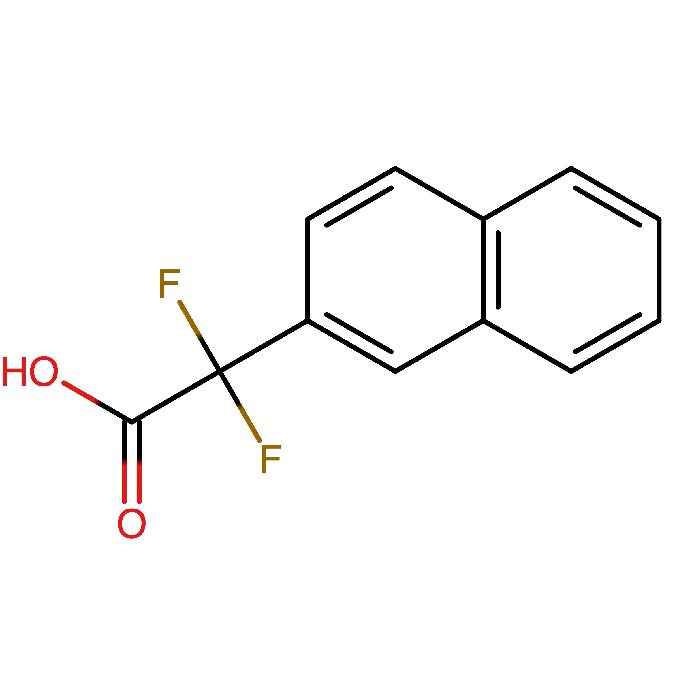 CAS 73789-94-3 | Difluoro(naphthalen-2-yl)acetic acid