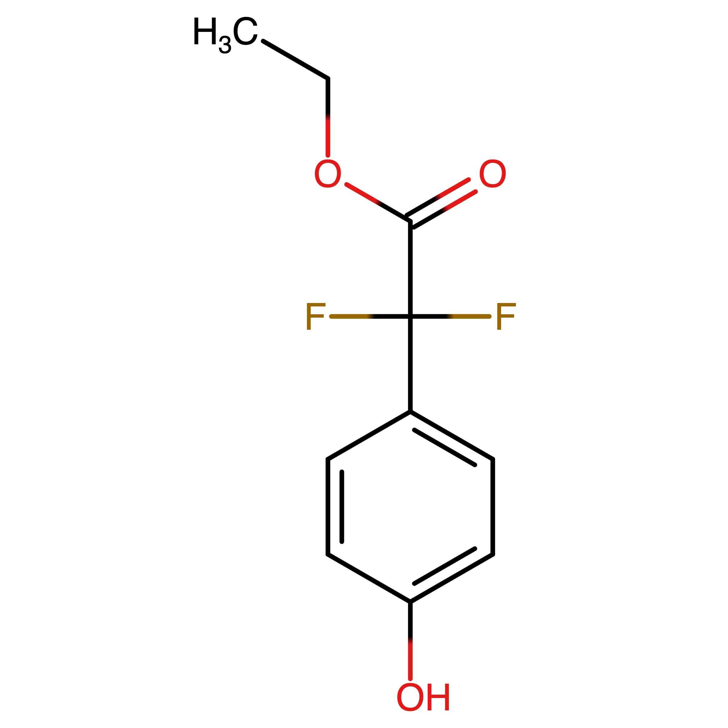 CAS 1394928-30-3 | Ethyl difluoro(4-hydroxyphenyl)acetate