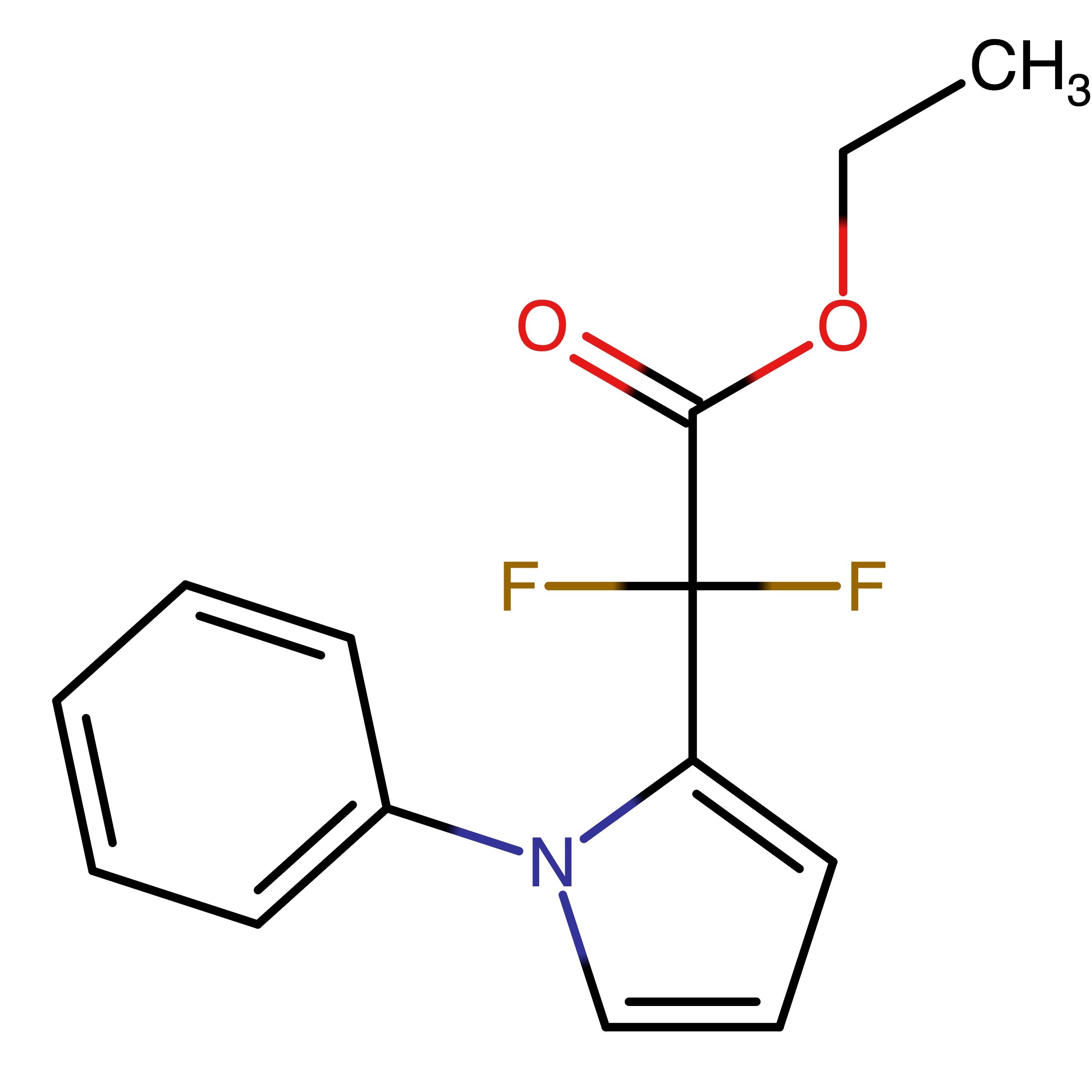 CAS 698379-13-4 | Ethyl (1-phenylpyrrole-2-yl)difluoroacetate