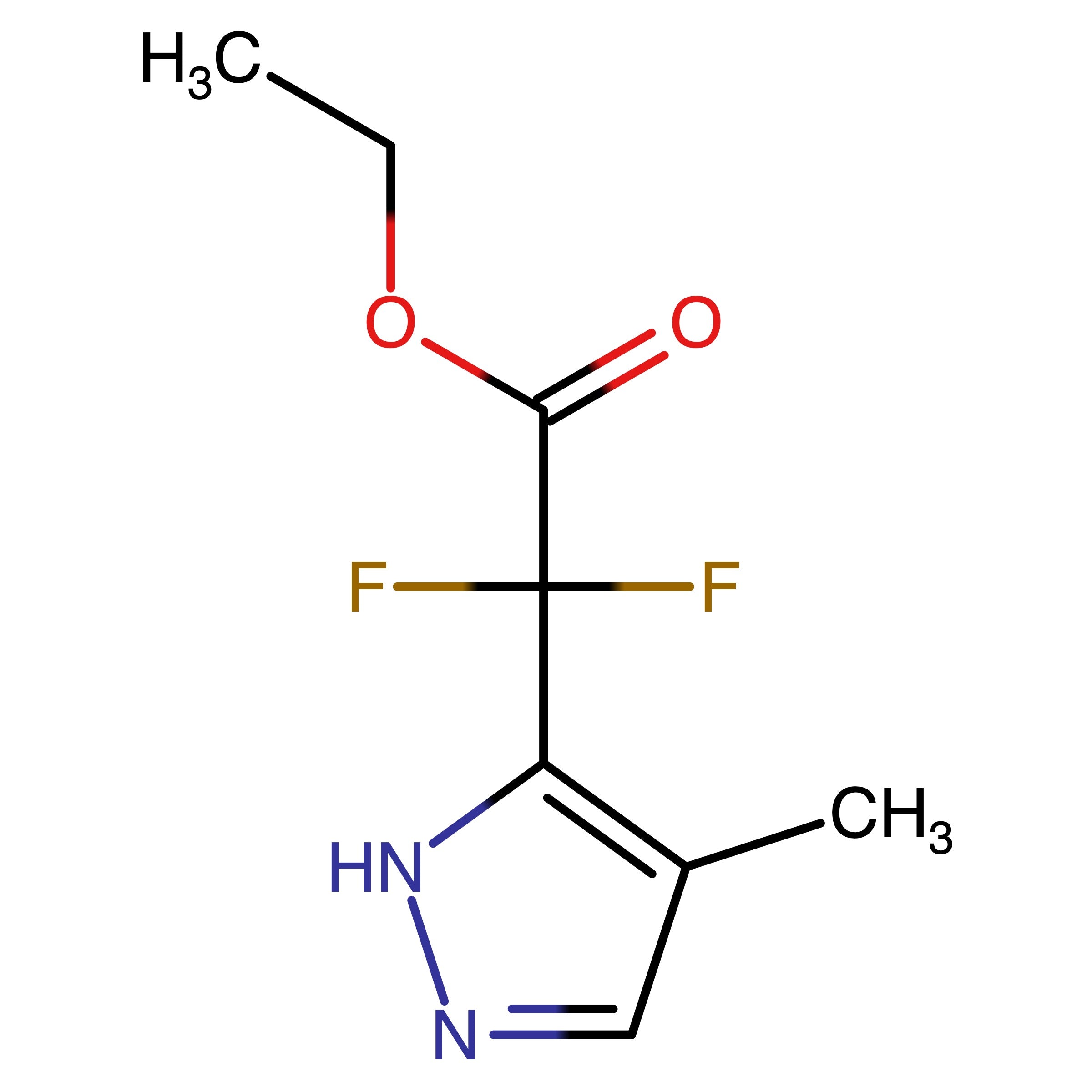 CAS 1286792-87-7 | Ethyl difluoro(4-methylpyrazole-5-yl)acetate