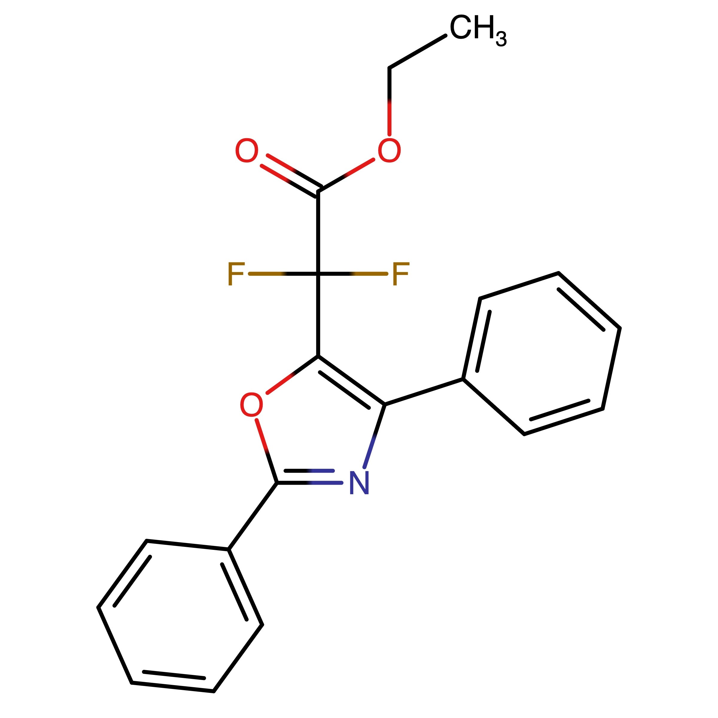 CAS 1286792-89-9 | Ethyl difluoro(2,4-diphenyloxazole-5-yl)acetate