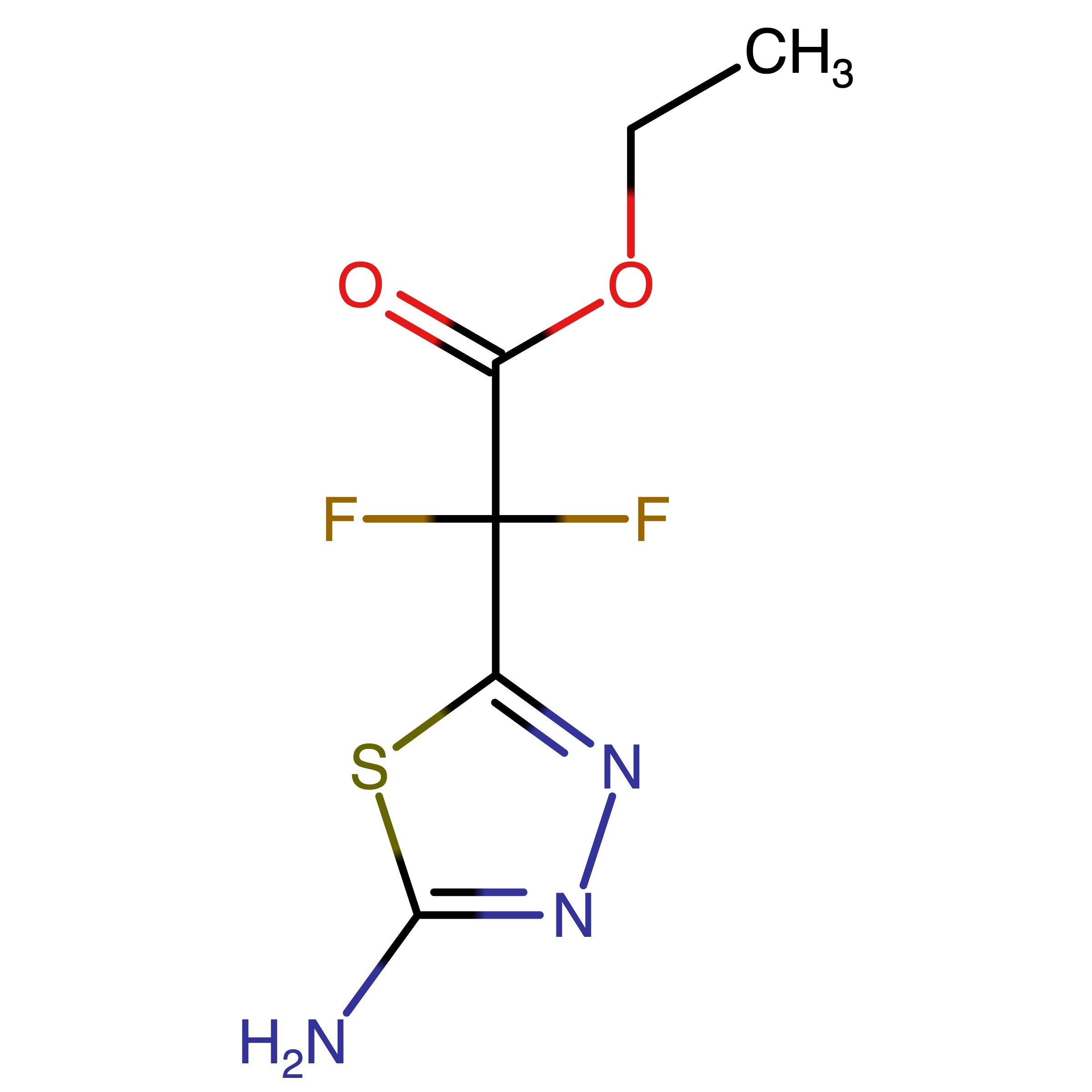 CAS 1286792-91-3 | Ethyl (5-amino-1,3,4-thiadiazole-2-yl)difluoroacetate