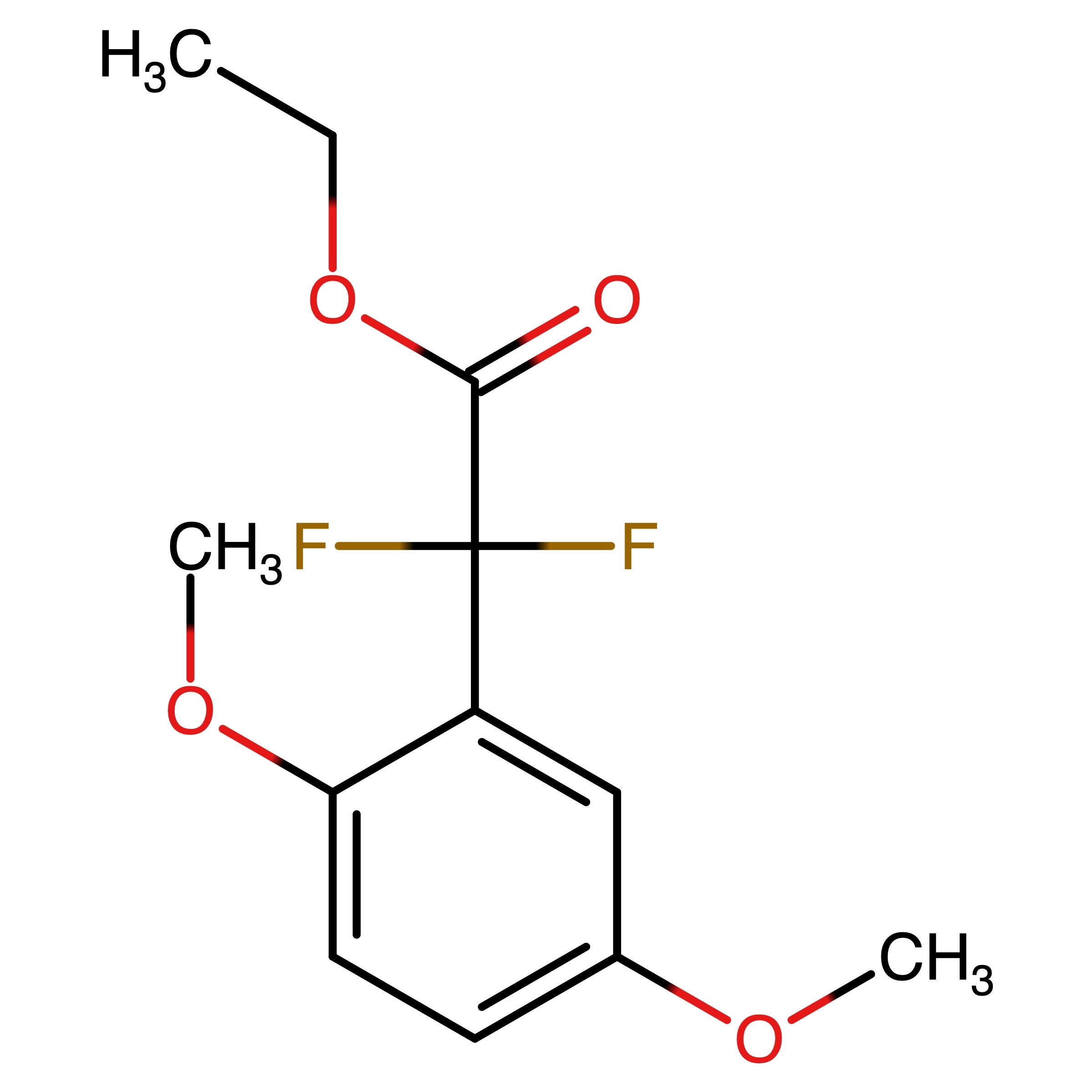CAS 272440-71-8 | Ethyl 2-(2,5-dimethoxyphenyl)-2,2-difluoroacetate