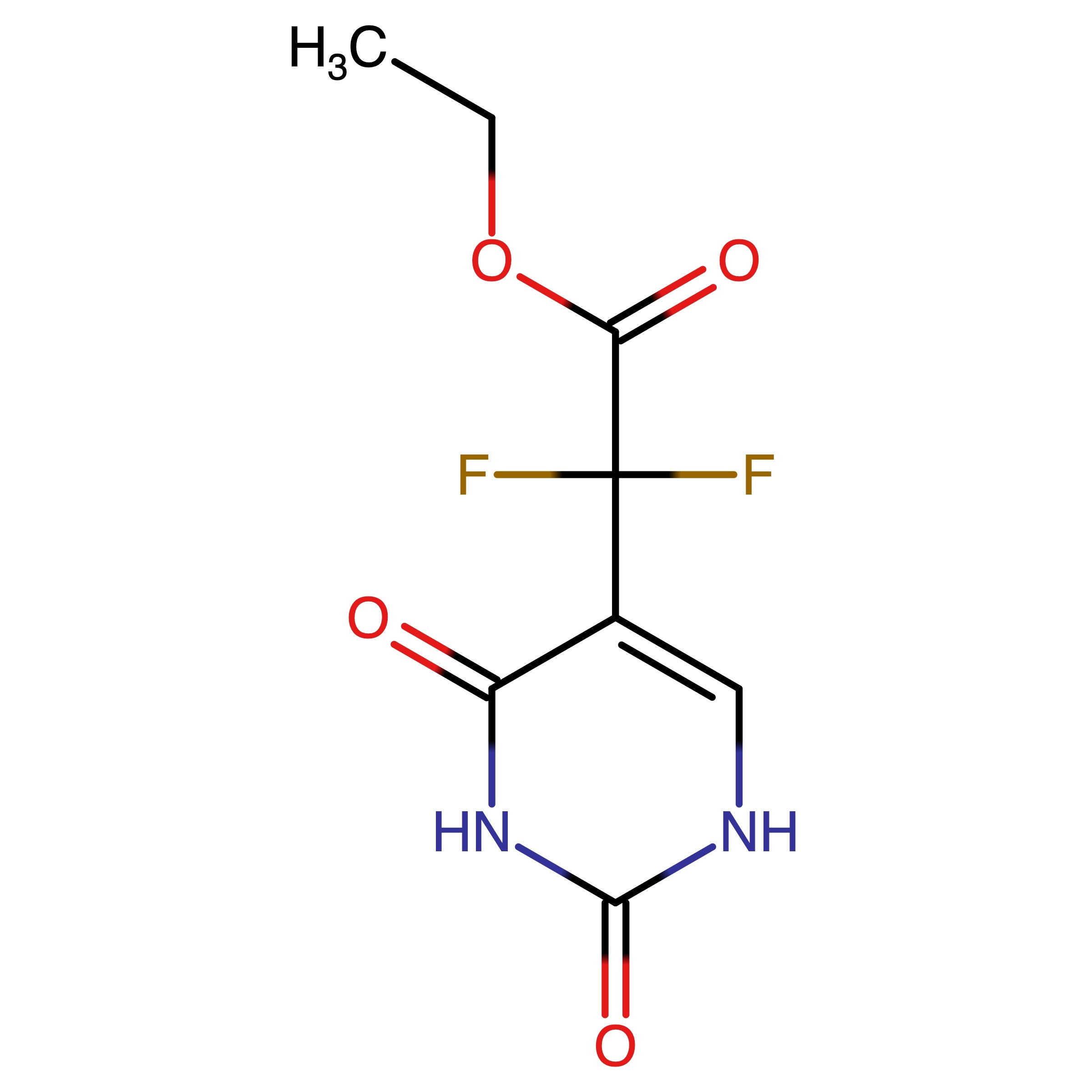 CAS 1286792-94-6 | Ethyl 2-(2,4-dioxo-1,2,3,4-tetrahydropyrimidin-5-yl)-2,2-difluoroacetate