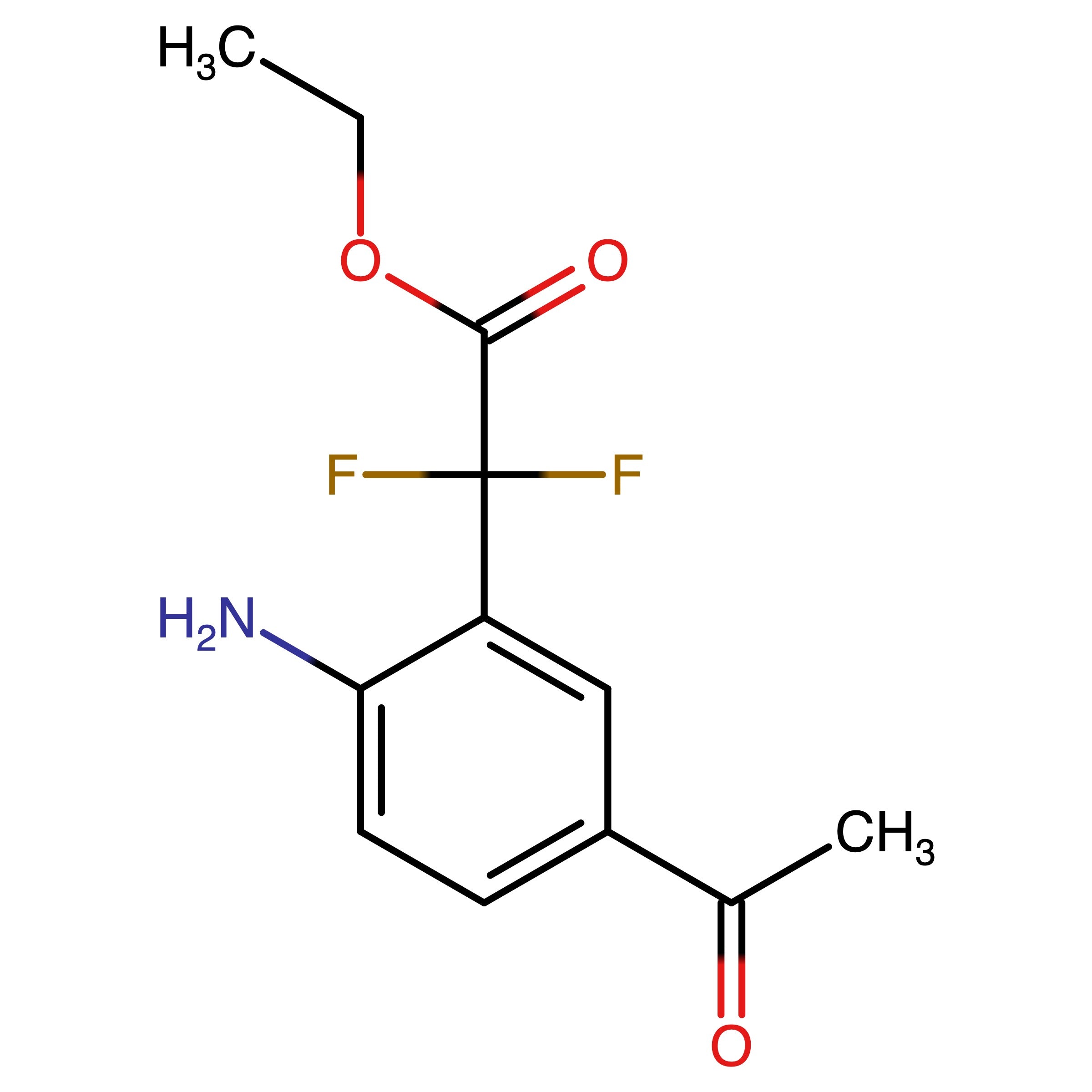 CAS 1286792-98-0 | Ethyl 2-(5-acetyl-2-aminophenyl)-2,2-difluoroacetate