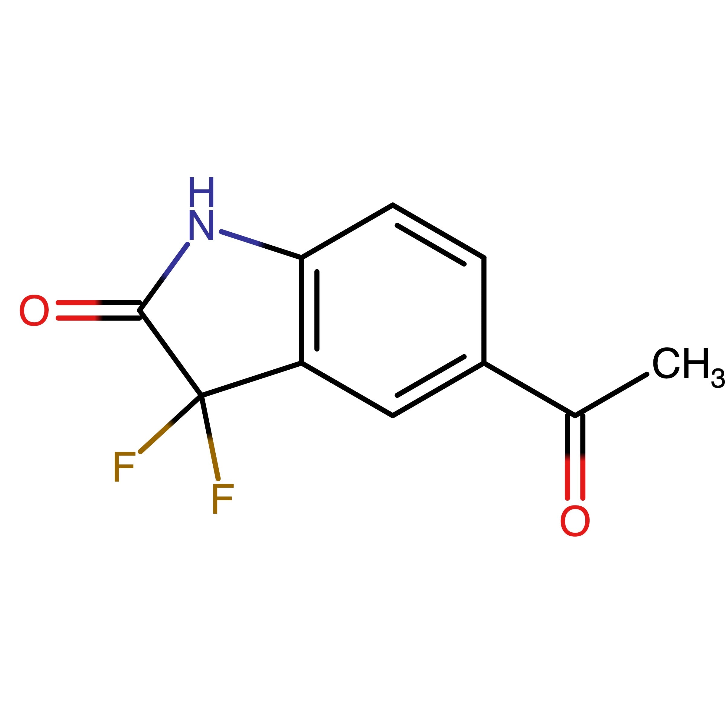CAS 1286793-03-0 | 5-Acetyl-3,3-difluoro-2,3-dihydroindole-2-one