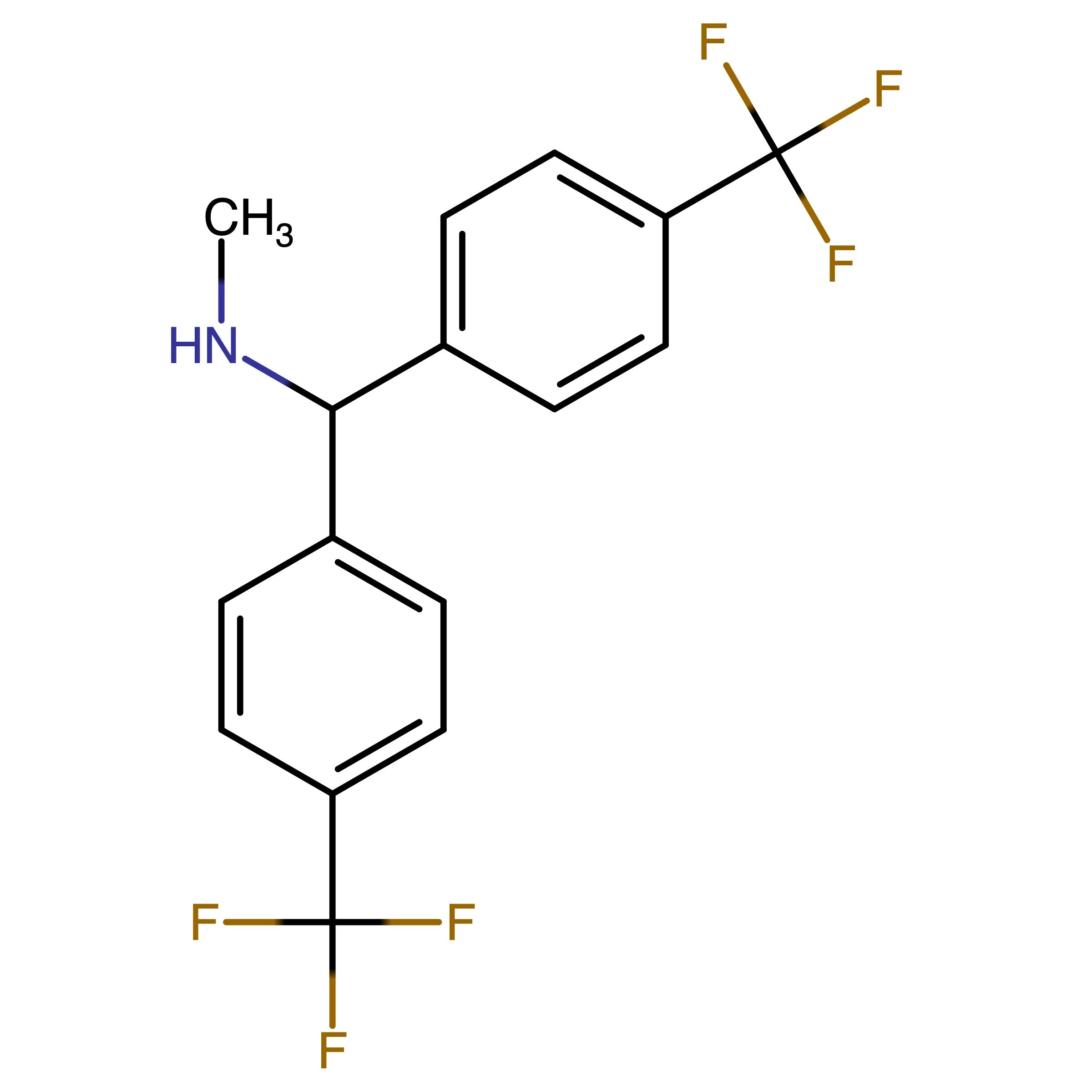 CAS 2243410-18-4 | N-Methyl-1,1-bis(4-(trifluoromethyl)phenyl)methanamine