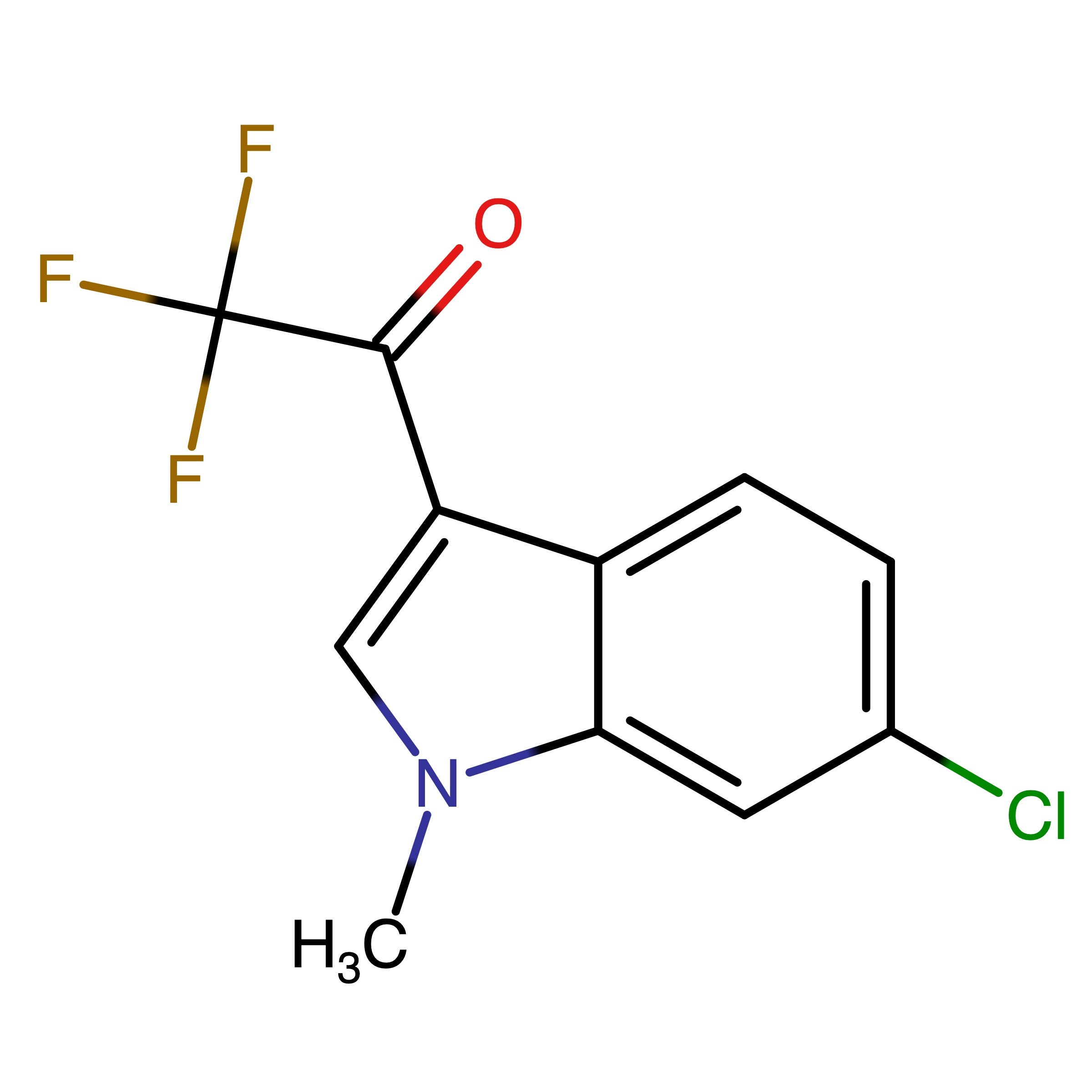 CAS 1448891-15-3 | 1-(6-Chloro-1-methyl-1H-indol-3-yl)-2,2,2-trifluoroethan-1-one