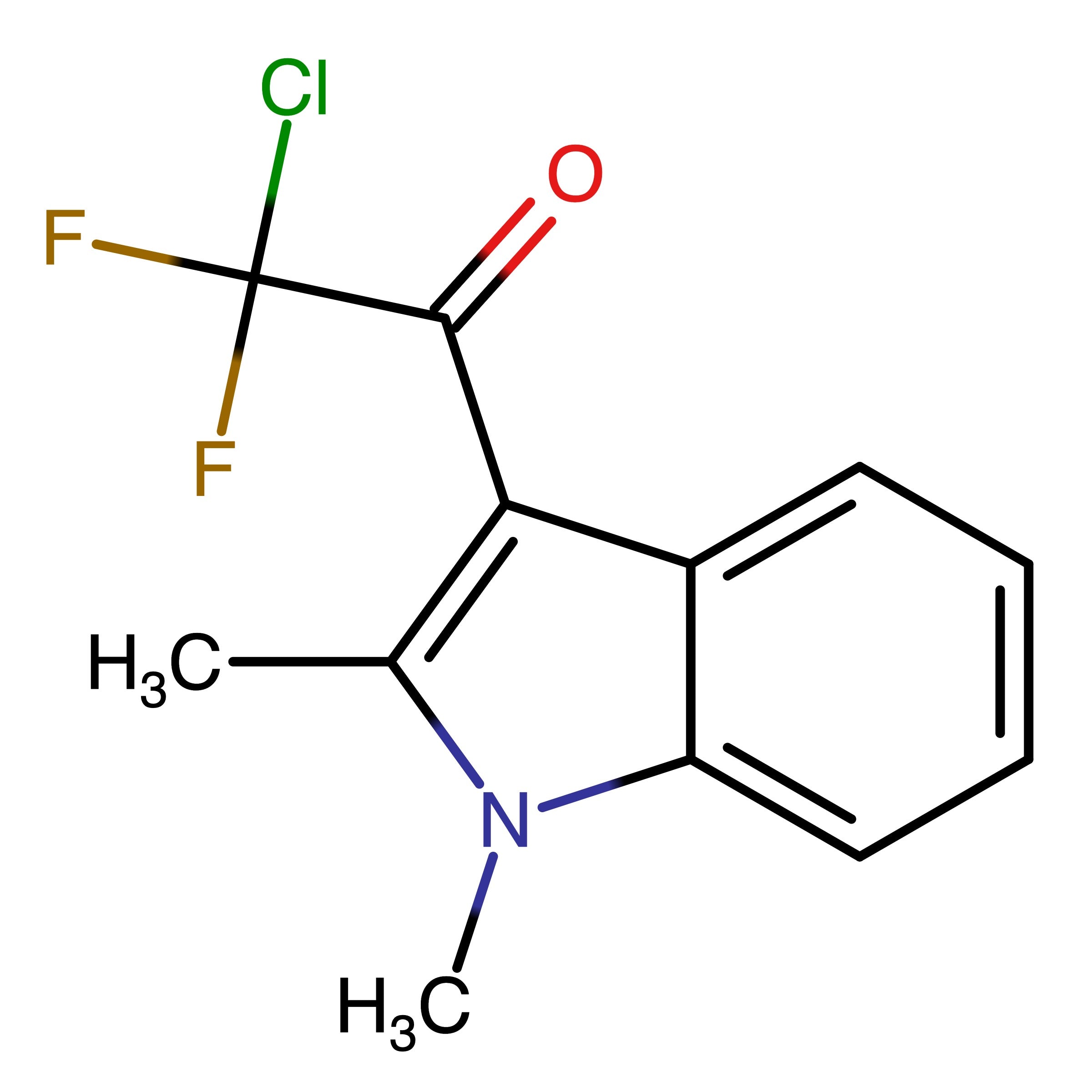 CAS 1620097-93-9 | 2-Chloro-1-(1,2-dimethyl-1H-indol-3-yl)-2,2-difluoroethan-1-one