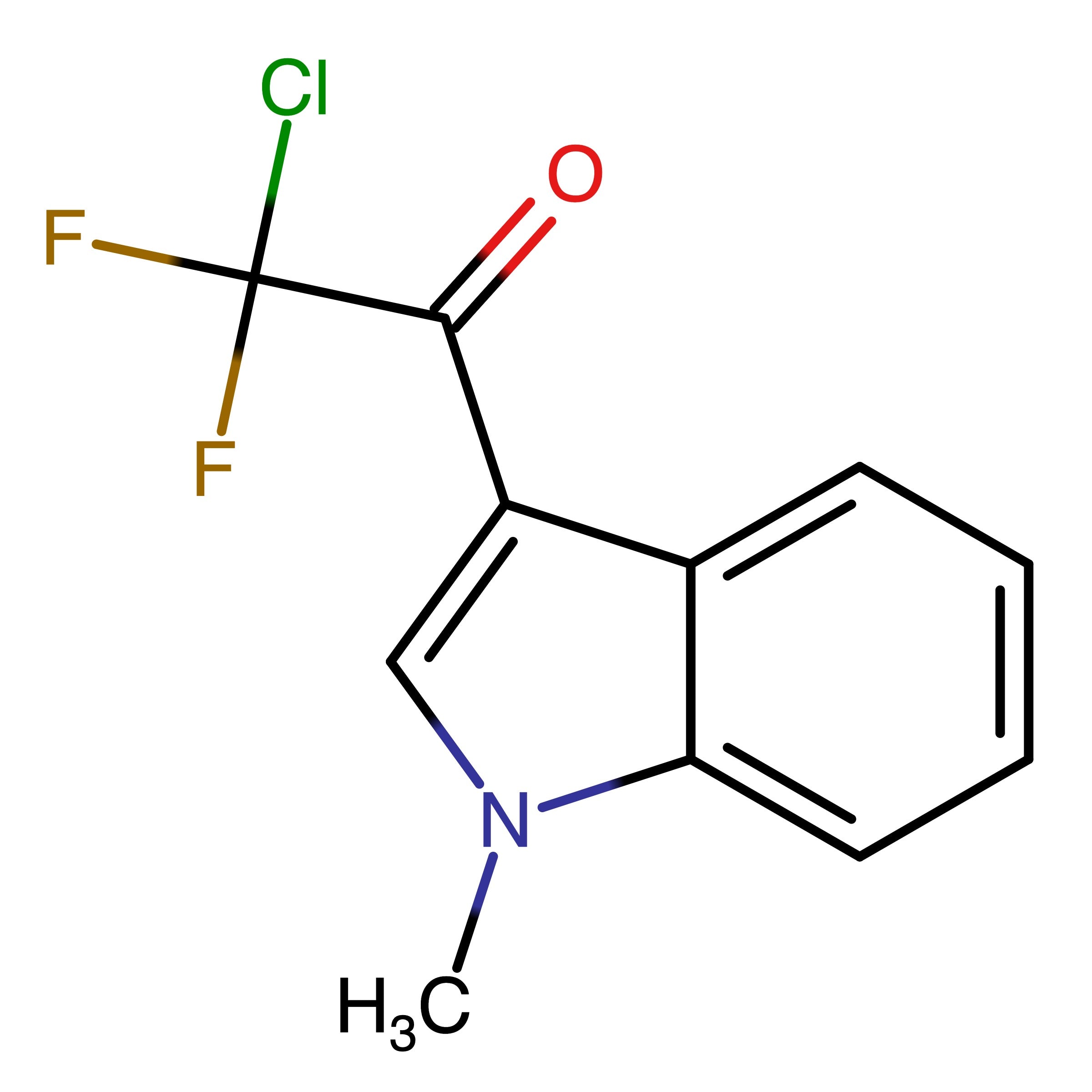 CAS 478079-31-1 | 2-Chloro-2,2-difluoro-1-(1-methyl-1H-indol-3-yl)ethan-1-one | MFCD02571243