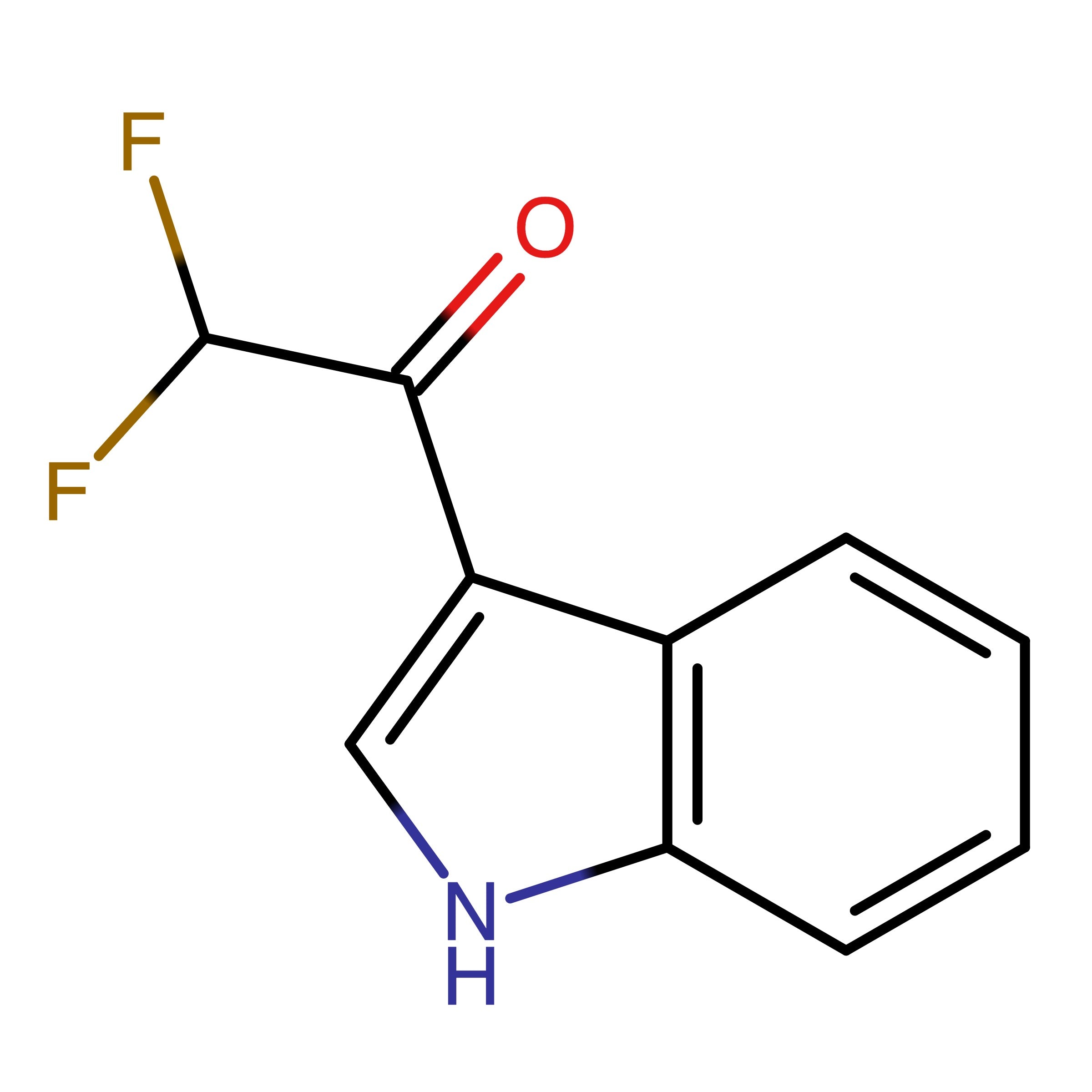 CAS 58750-65-5 | 2,2-Difluoro-1-(1H-indol-3-yl)ethan-1-one