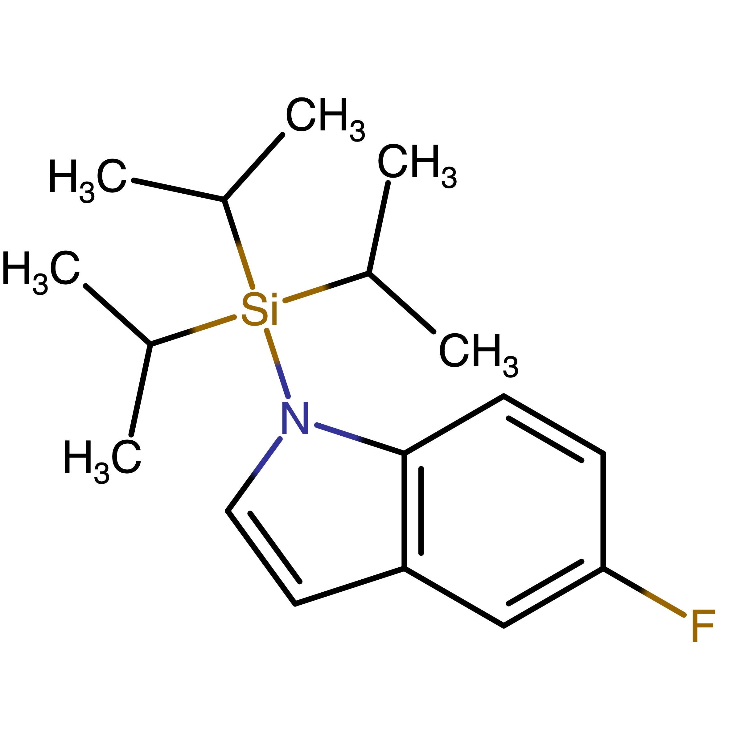 CAS 908600-86-2 | 5-Fluoro-1-triisopropylsilyl-1H-indole