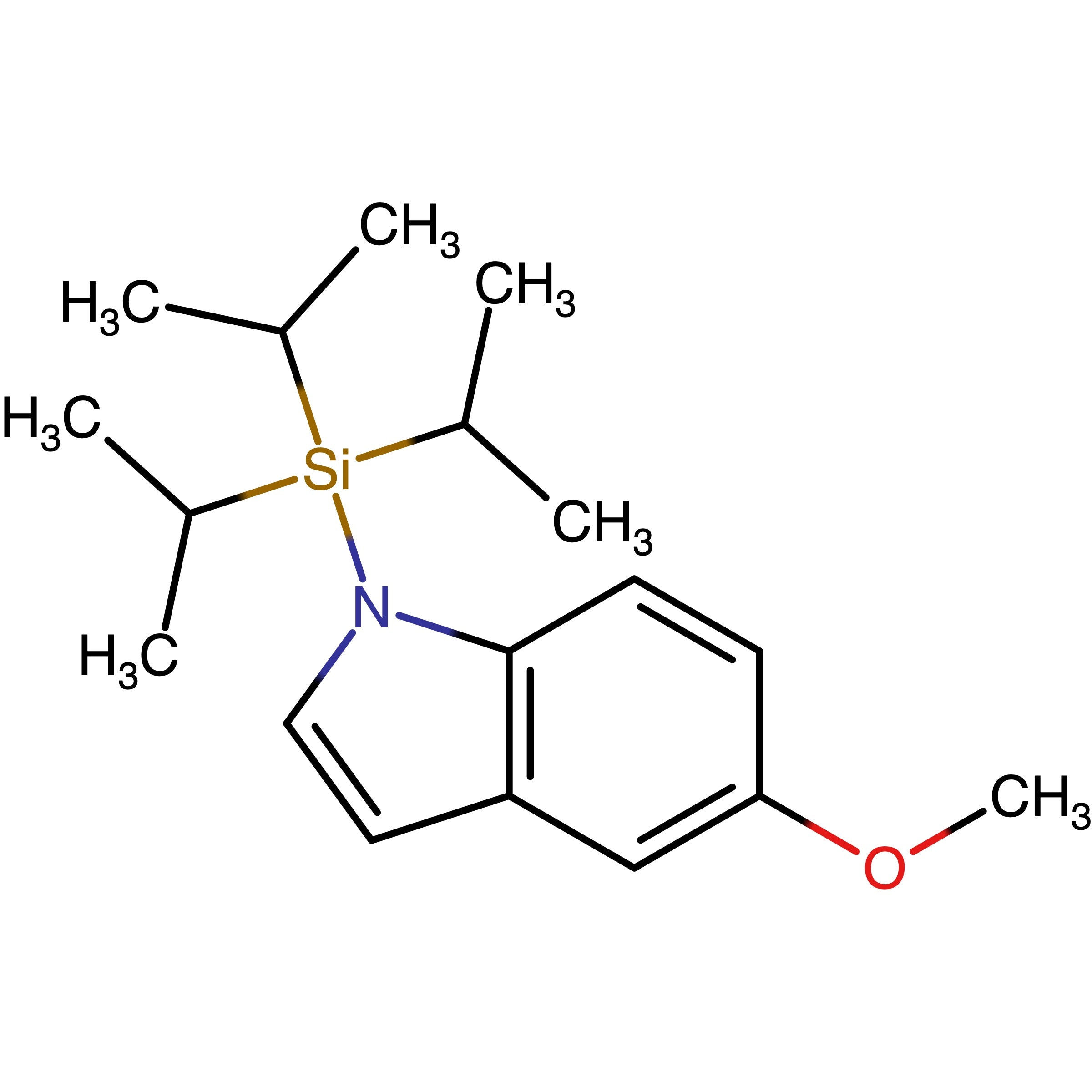 CAS 908106-58-1 | 5-Methoxy-1-triisopropylsilyl-1H-indole
