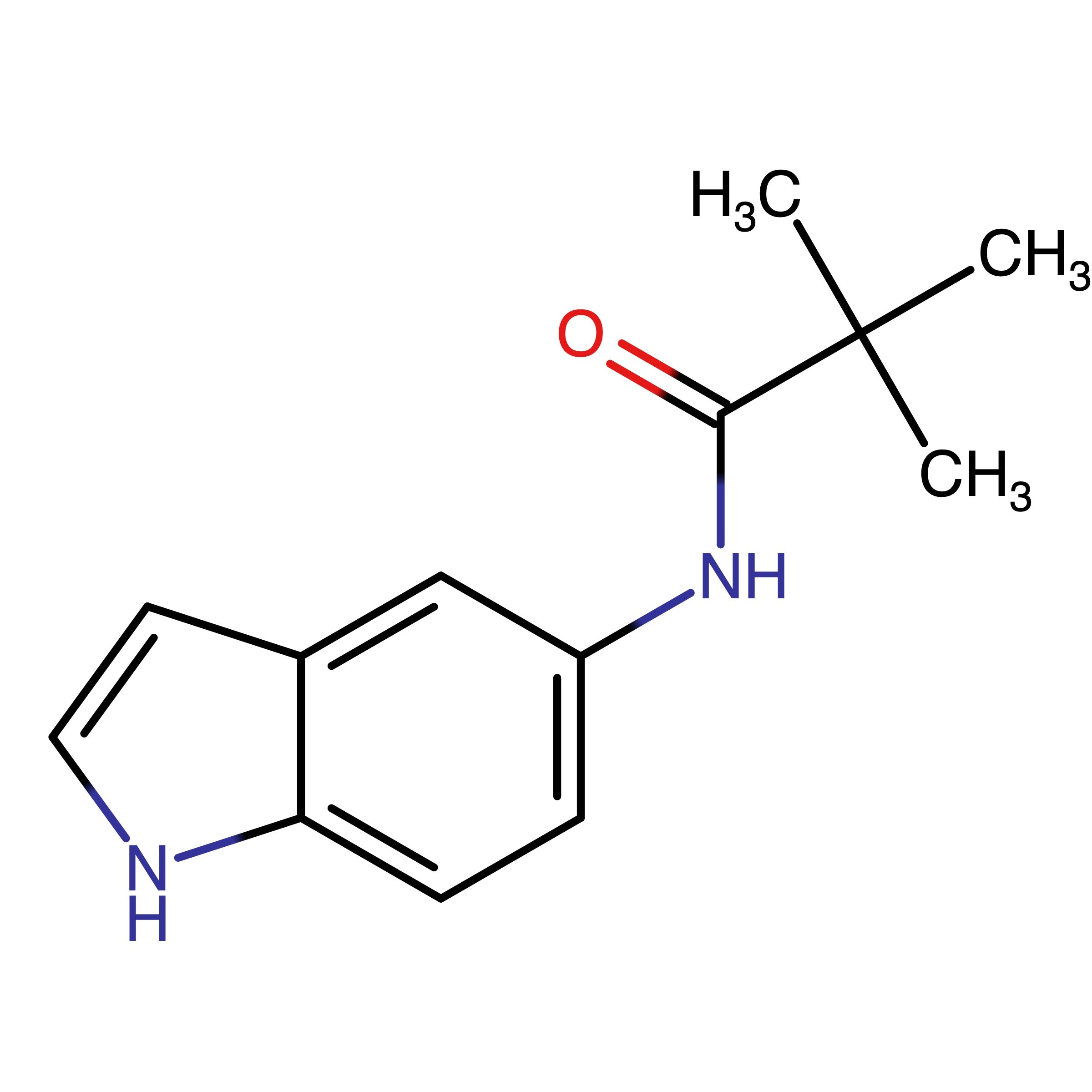 CAS 851530-32-0 | N-(1H-Indol-5-yl)-2,2-dimethyl-propionamide | MFCD20085288