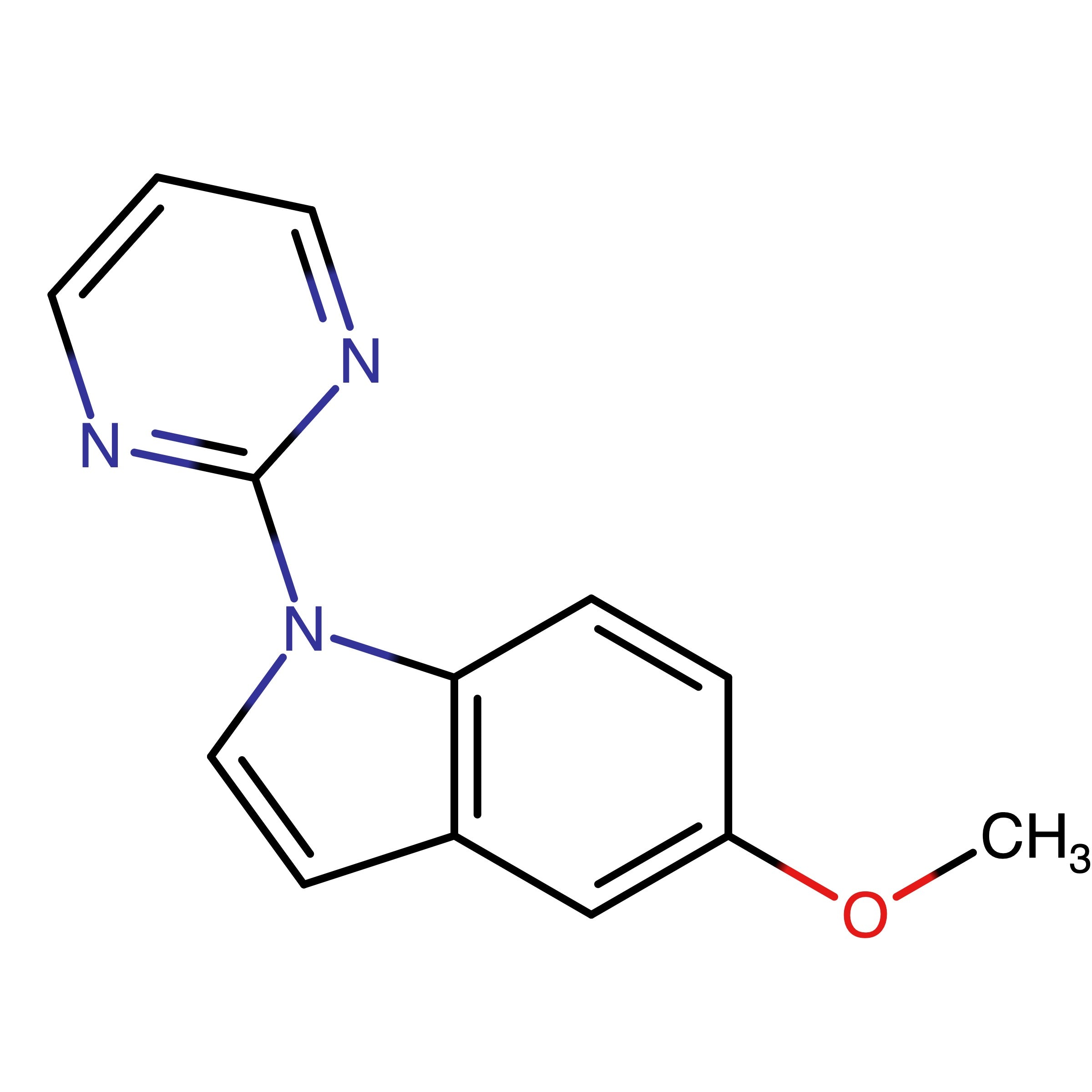CAS 1310708-88-3 | 5-Methoxy-1-(pyrimidin-2-yl)-1H-indole