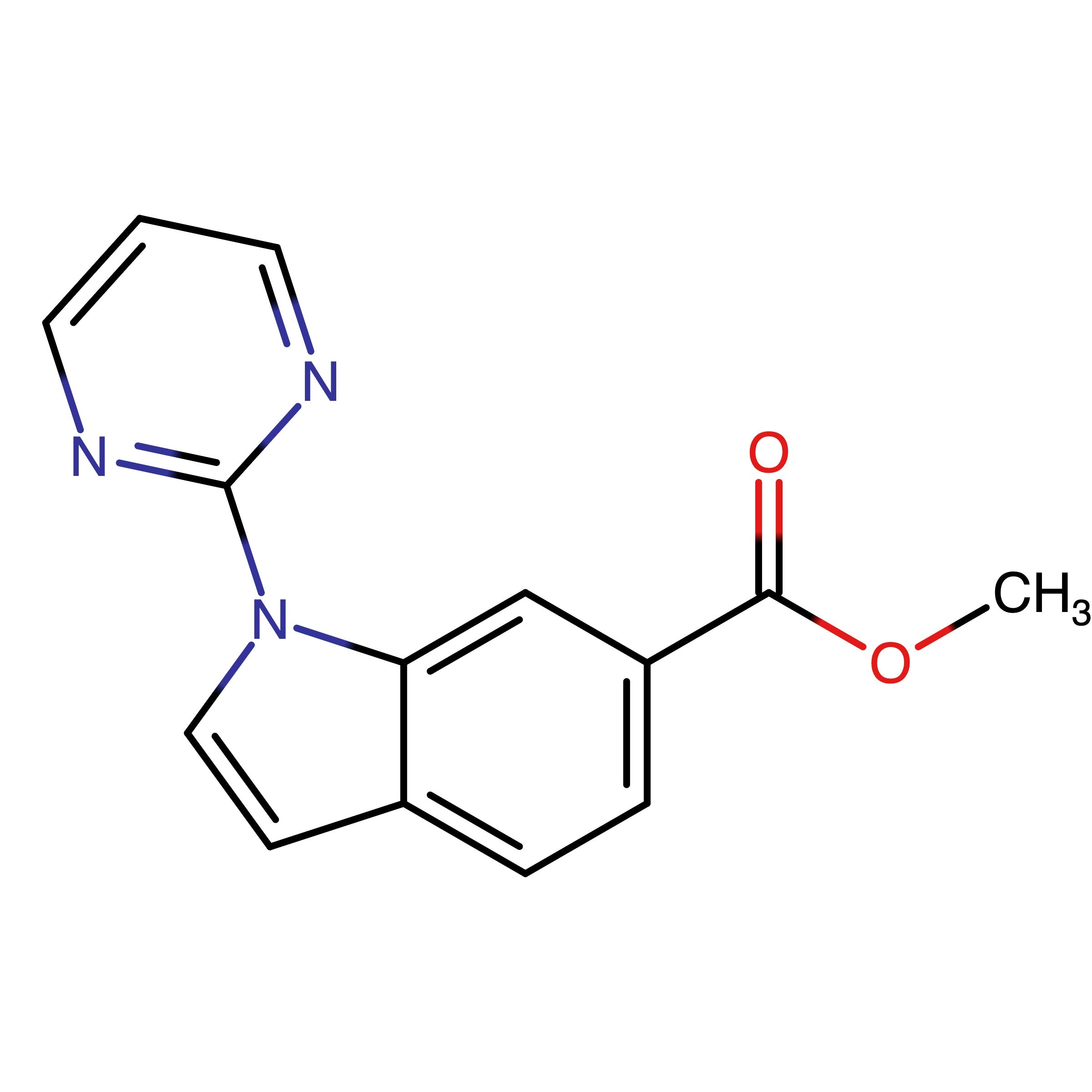 CAS 1394402-26-6 | Methyl 1-(pyrimidin-2-yl)-1H-indole-6-carboxylate