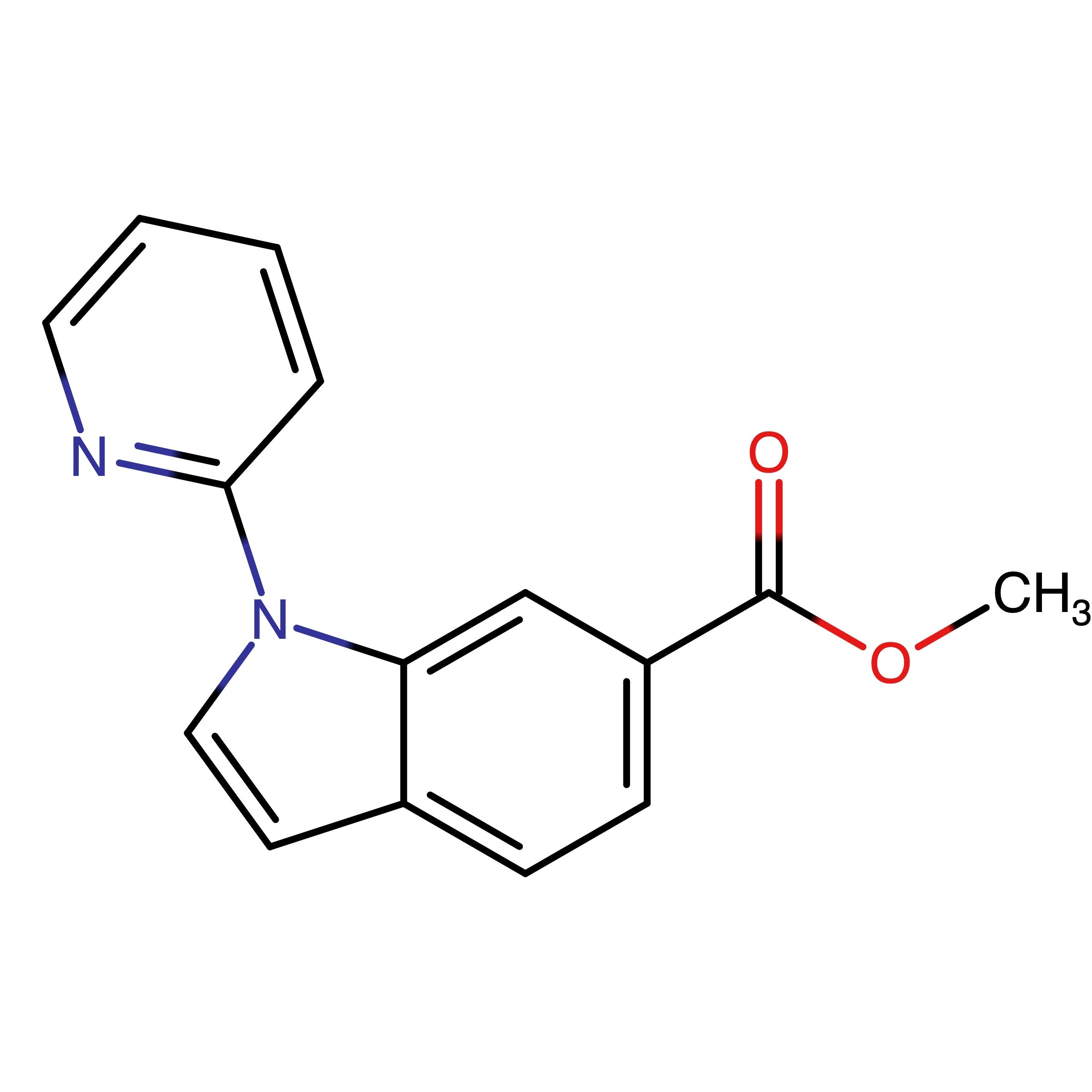 CAS 1394402-29-9 | Methyl 1-(pyridin-2-yl)-1H-indole-6-carboxylate