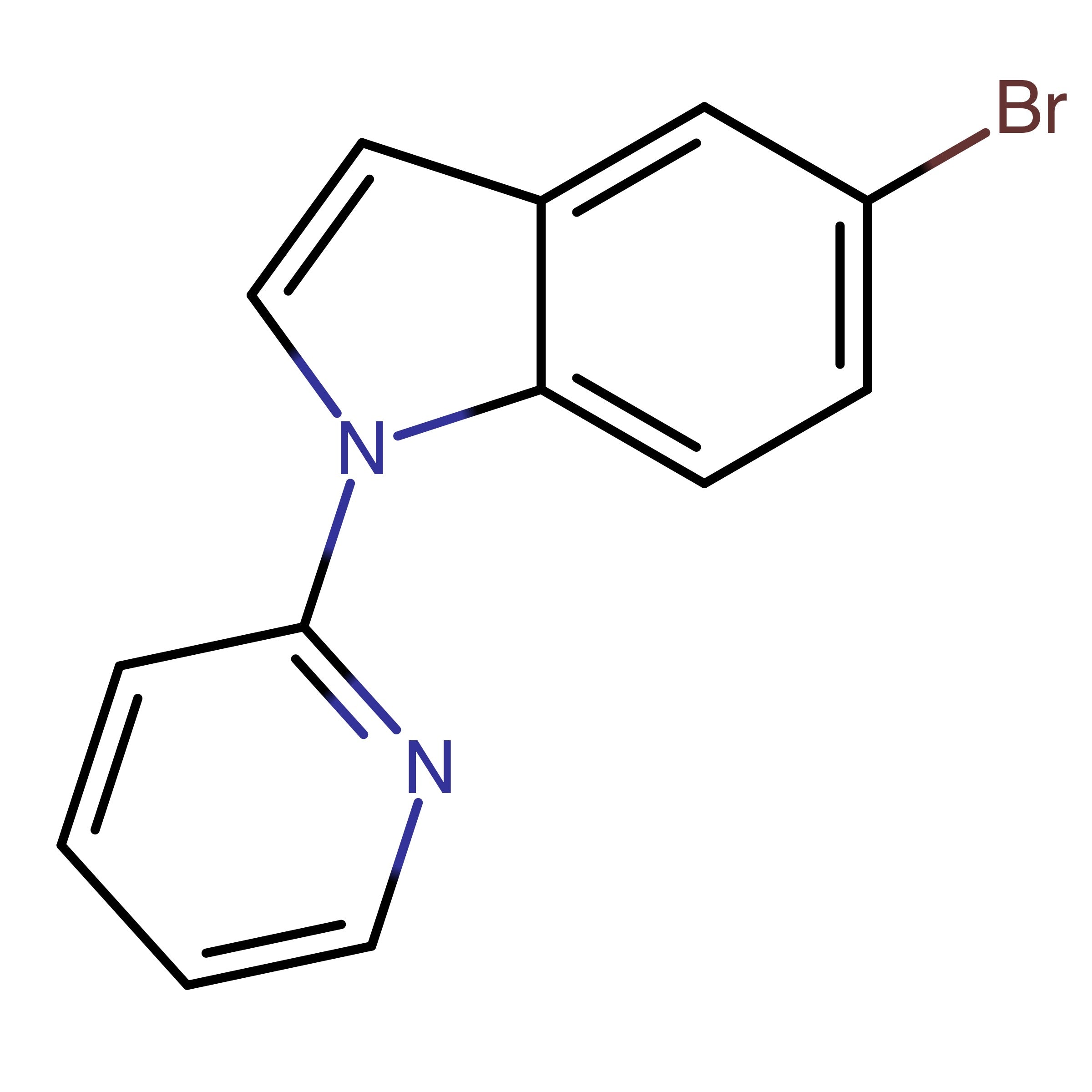 CAS 504424-71-9 | 5-Bromo-1-(Pyridin-2-yl)-1H-indole