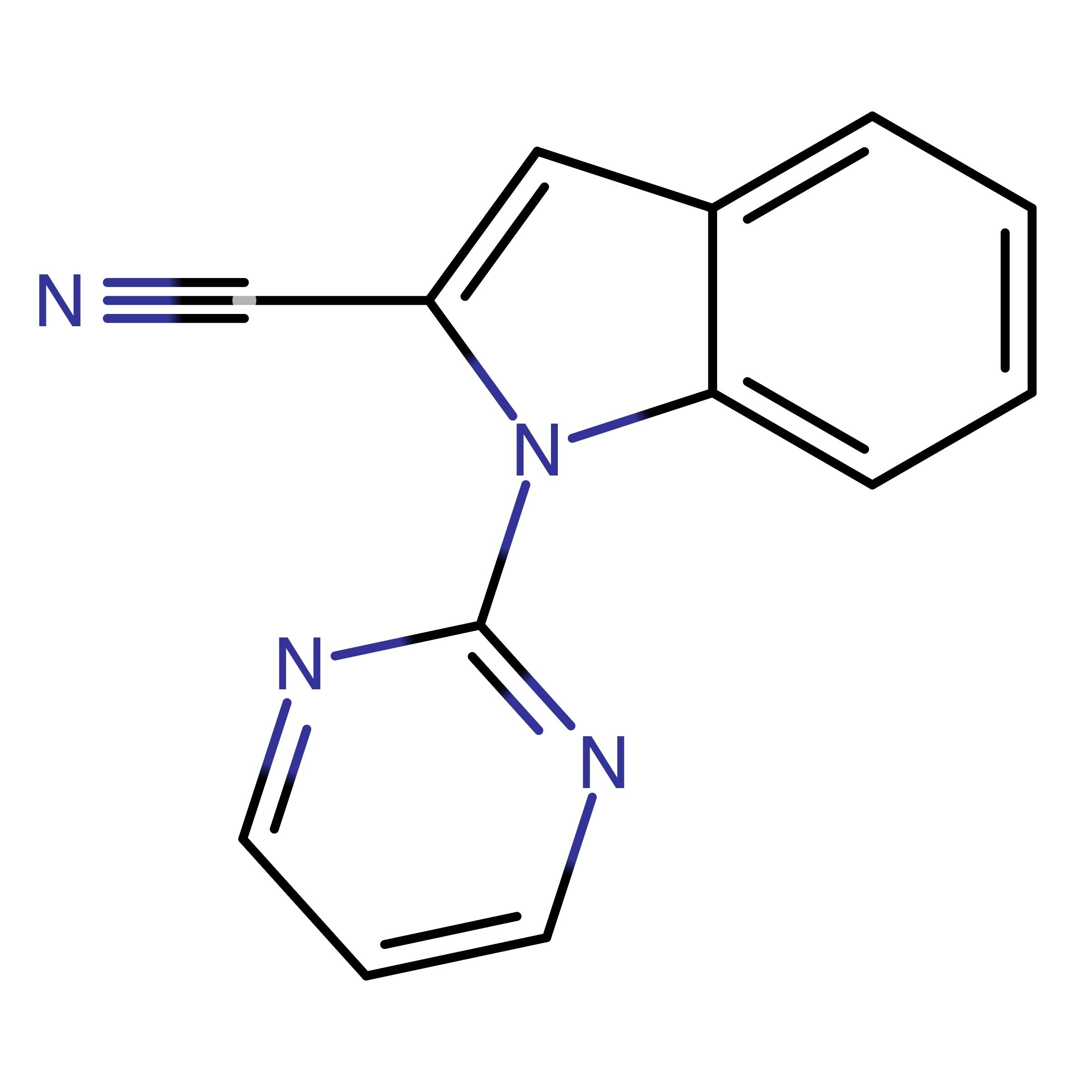 CAS 1394402-09-5 | 1-(Pyrimidin-2-yl)-1H-indole-2-carbonitrile