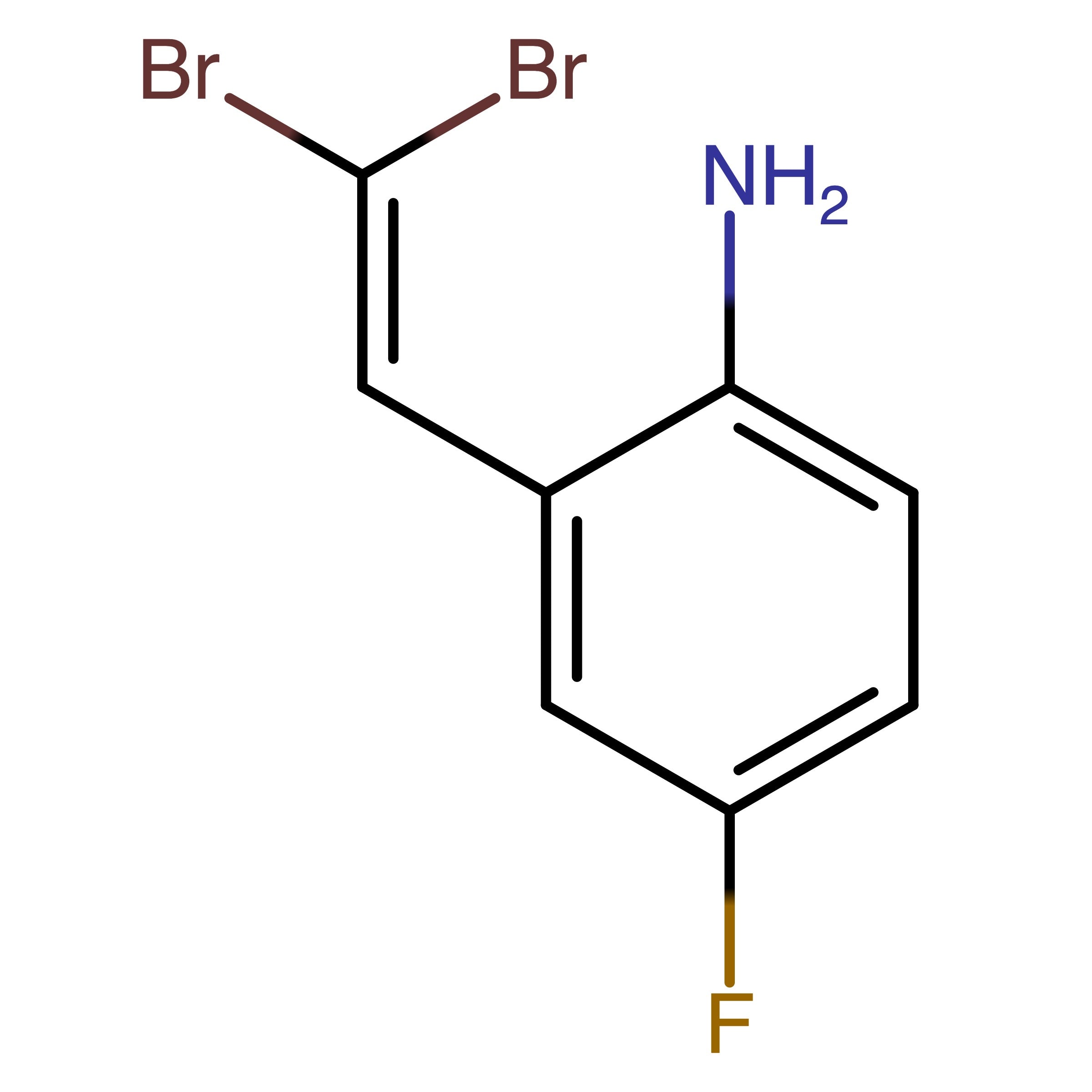 CAS 863870-41-1 | 2-(2-2-Dibromovinyl)-4-fluorophenylamine
