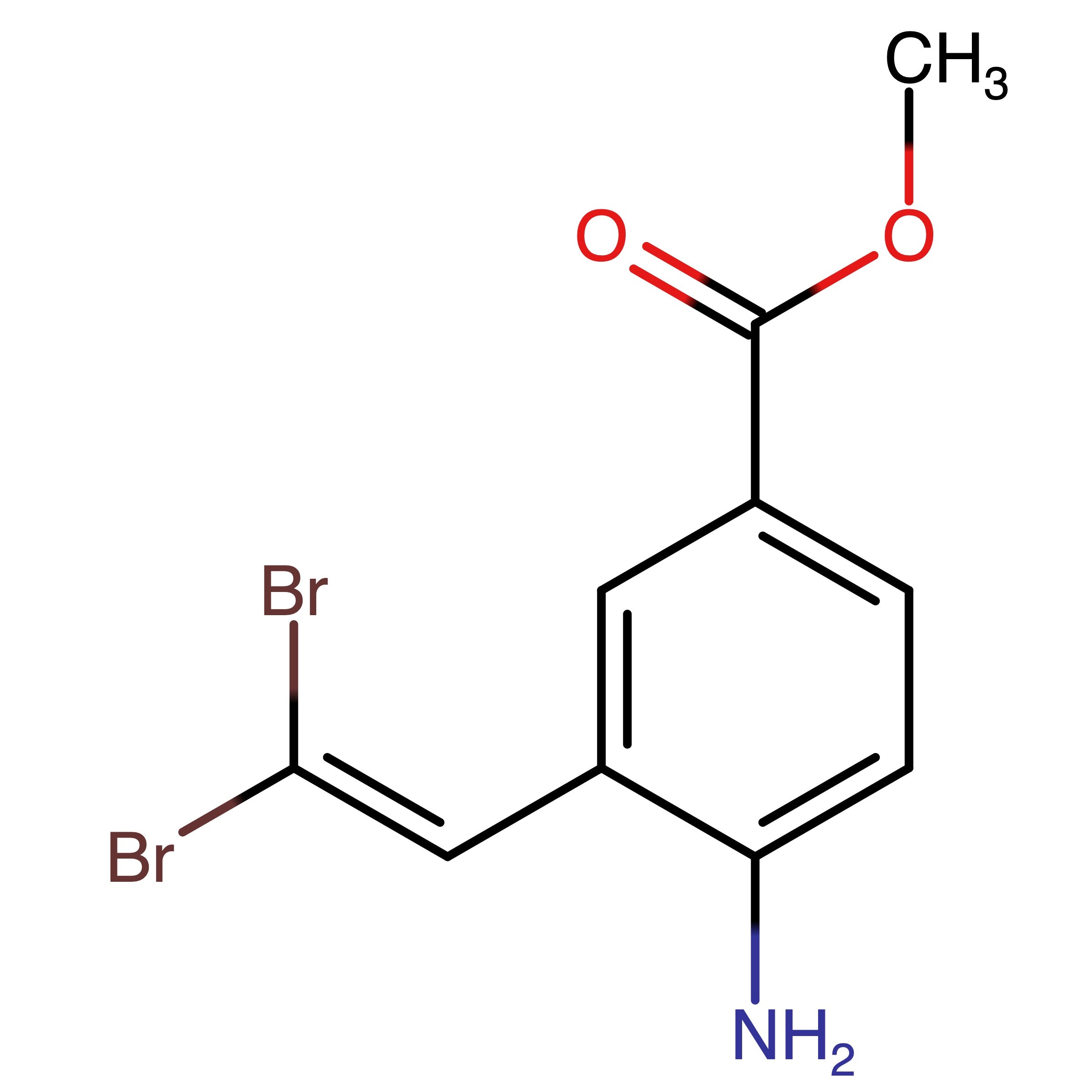 CAS 886853-77-6 | 4-Amino-3-(2-2-dibromovinyl)-benzoic acid methyl ester