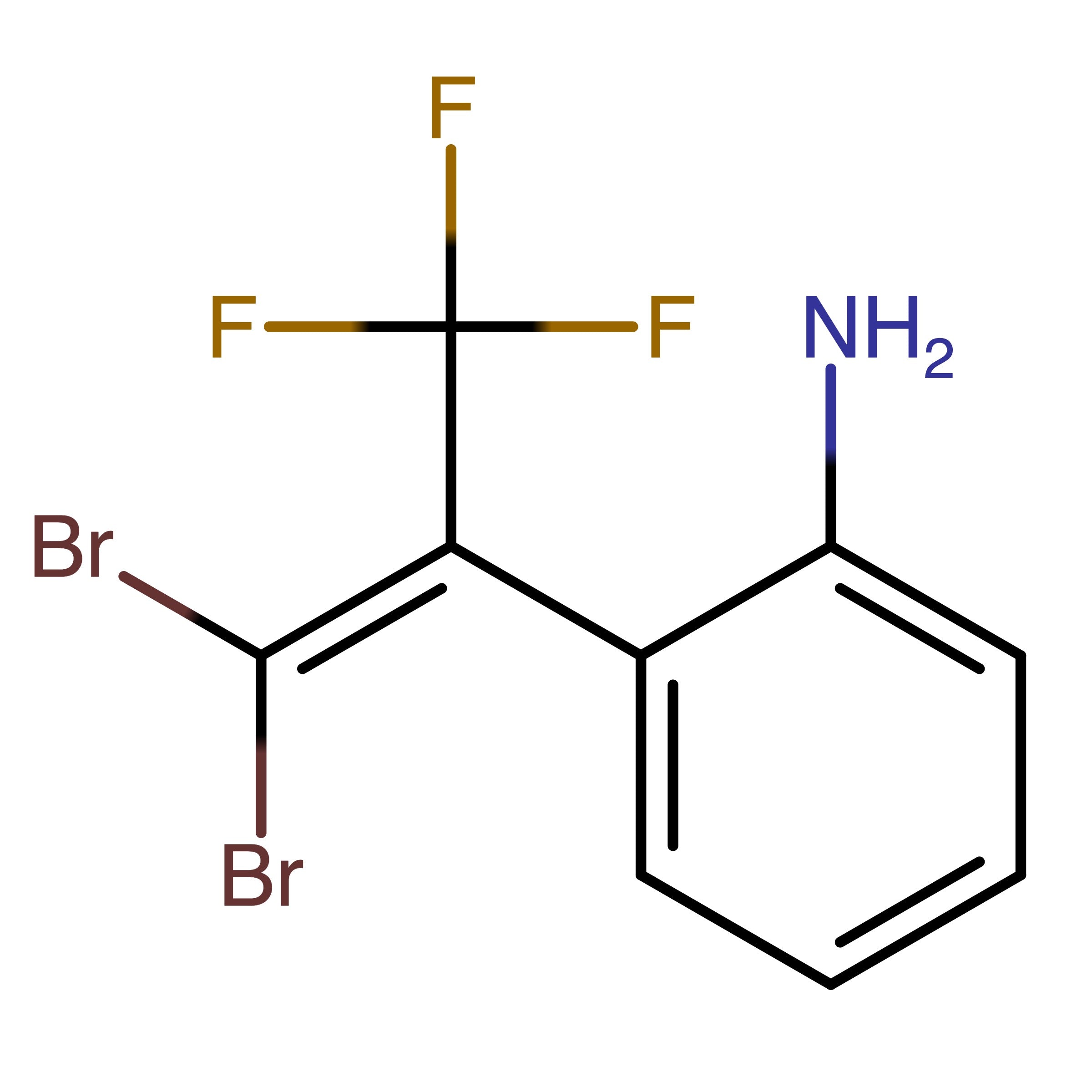 CAS 863870-47-7 | 2-(2-2-Dibromo-1-trifluoromethylvinyl)-phenylamine
