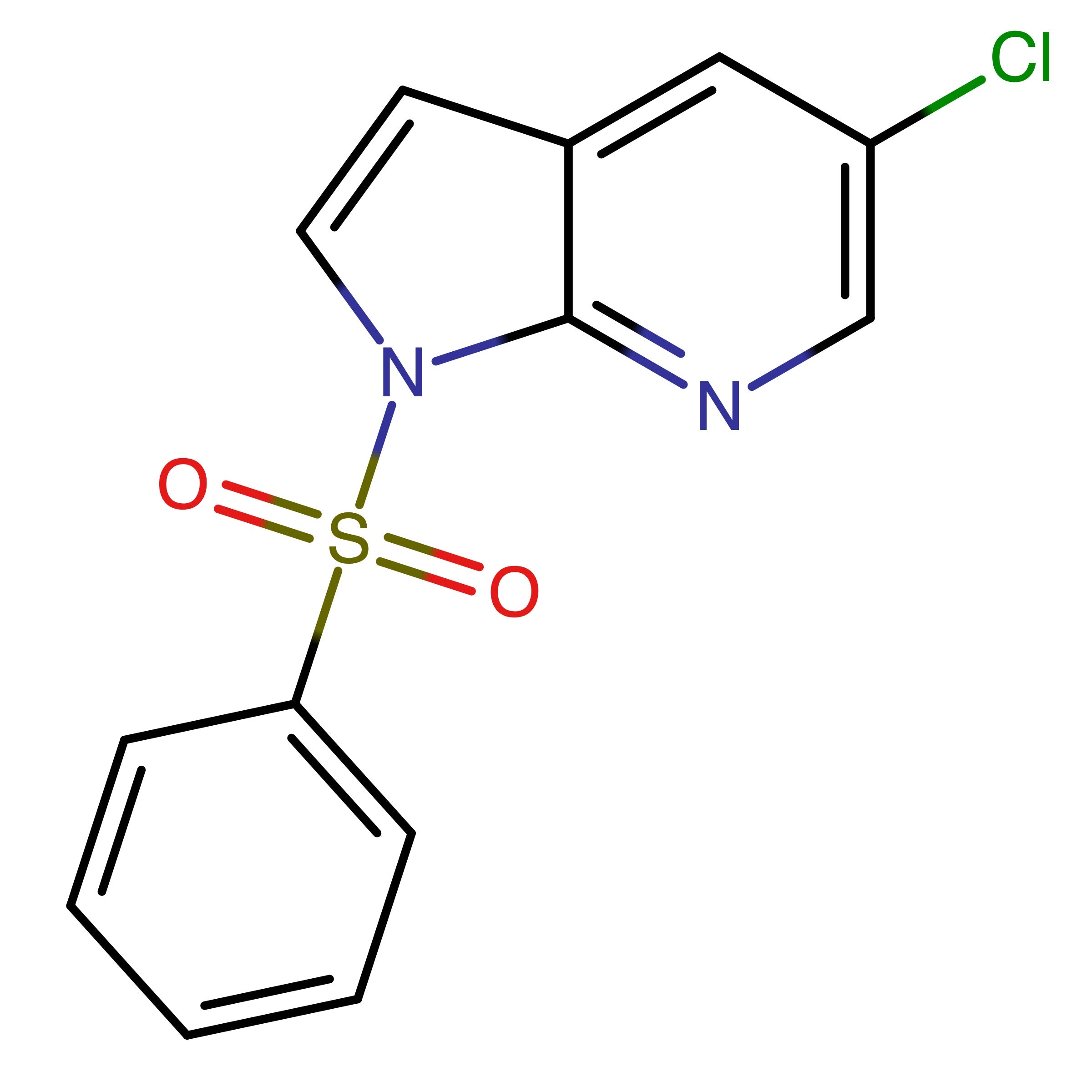 CAS 1015608-87-3 | 5-Chloro-1-(phenylsulfonyl)-1H-pyrrolo[2,3-b]pyridine | MFCD08741545