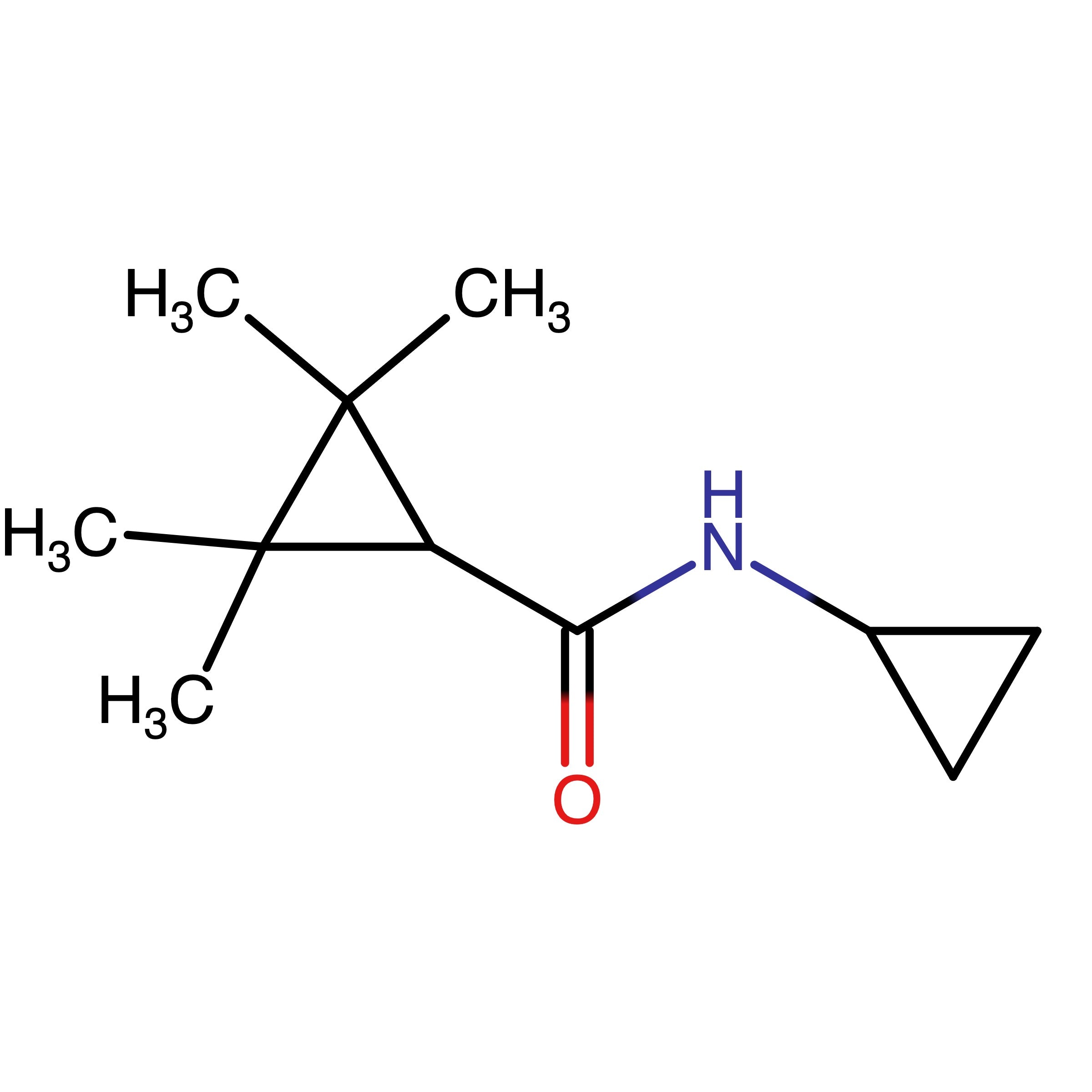 CAS 339028-47-6 | N-cyclopropyl-2-2-3-3-tetramethylcyclopropane-1-carboxamide