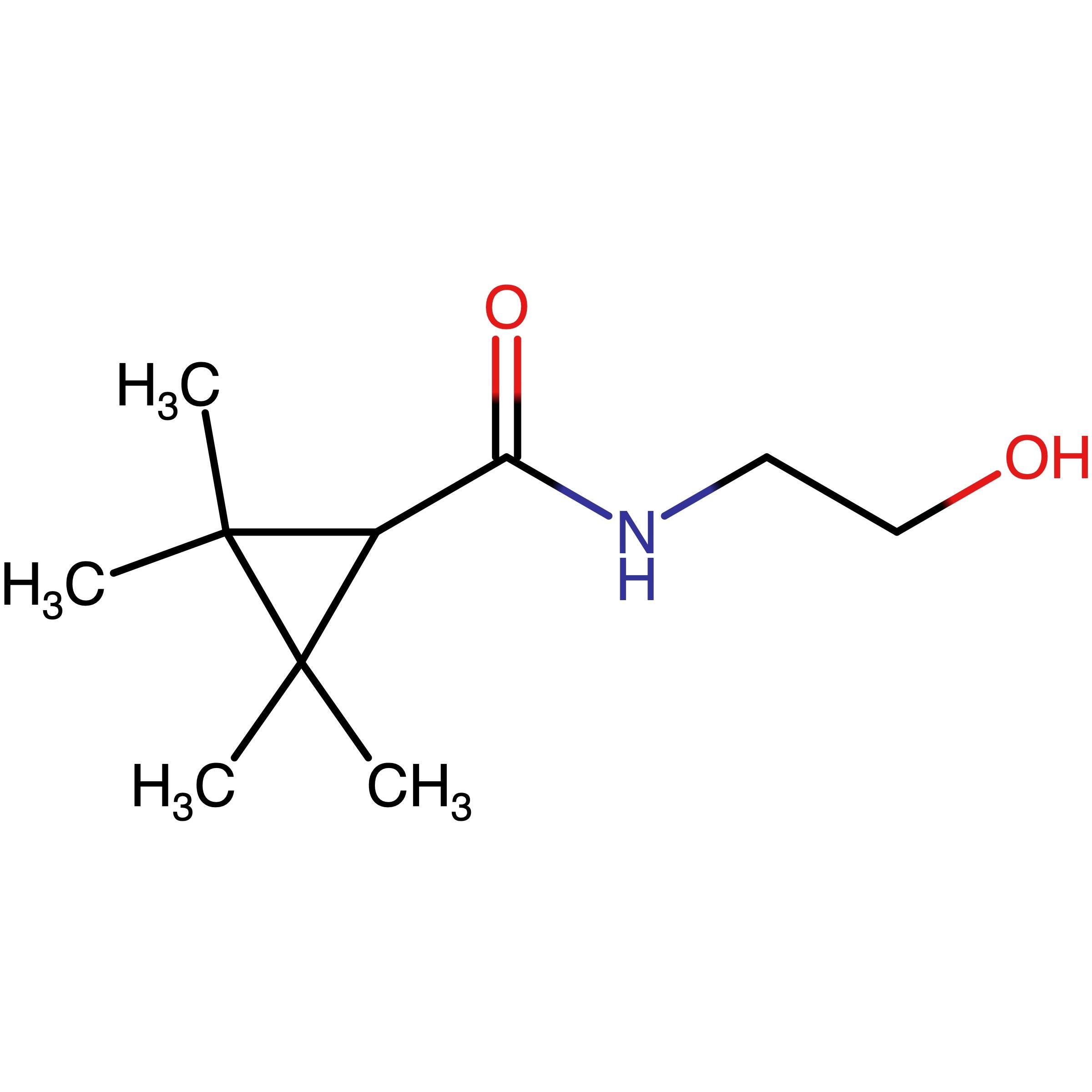 CAS 756830-82-7 | N-(2-Hydroxyethyl)-2-2-3-3-tetramethylcyclopropane-1-carboxamide