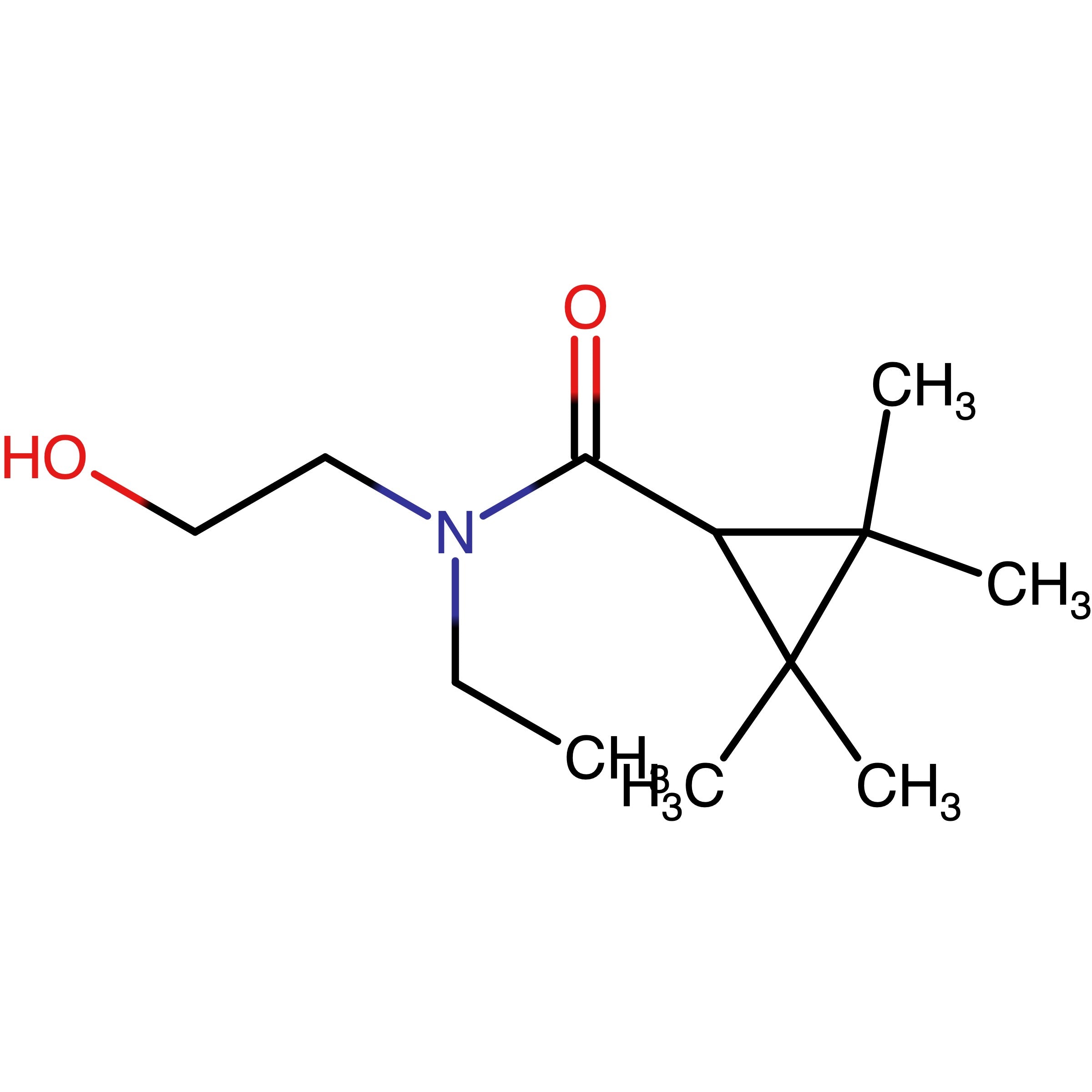 CAS 756830-86-1 | N-Ethyl-N-(2-hydroxyethyl)-2-2-3-3-tetramethylcyclopropane-1-carboxamide