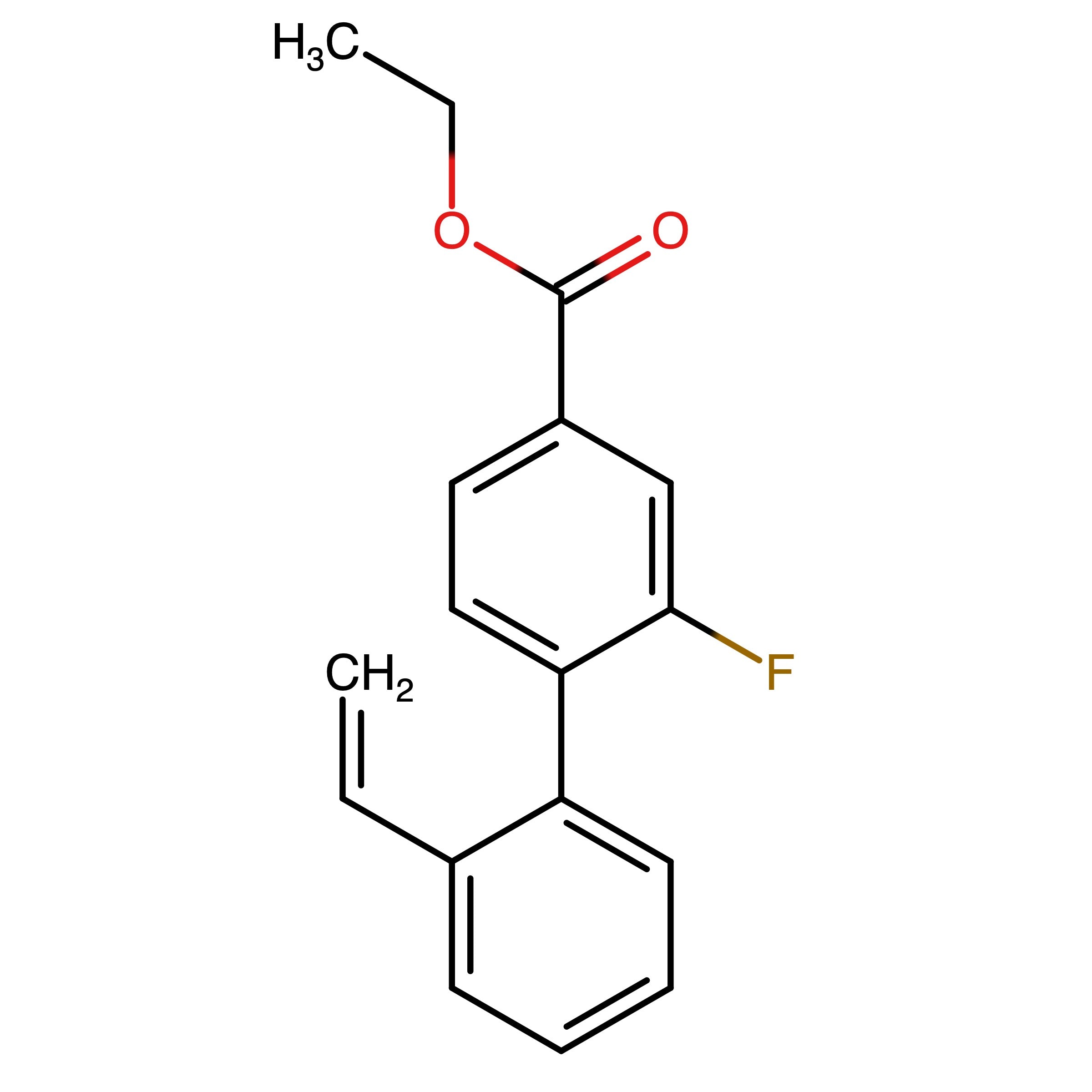 CAS 2766860-97-1 | Ethyl 2-fluoro-2'-vinyl-[1,1'-biphenyl]-4-carboxylate