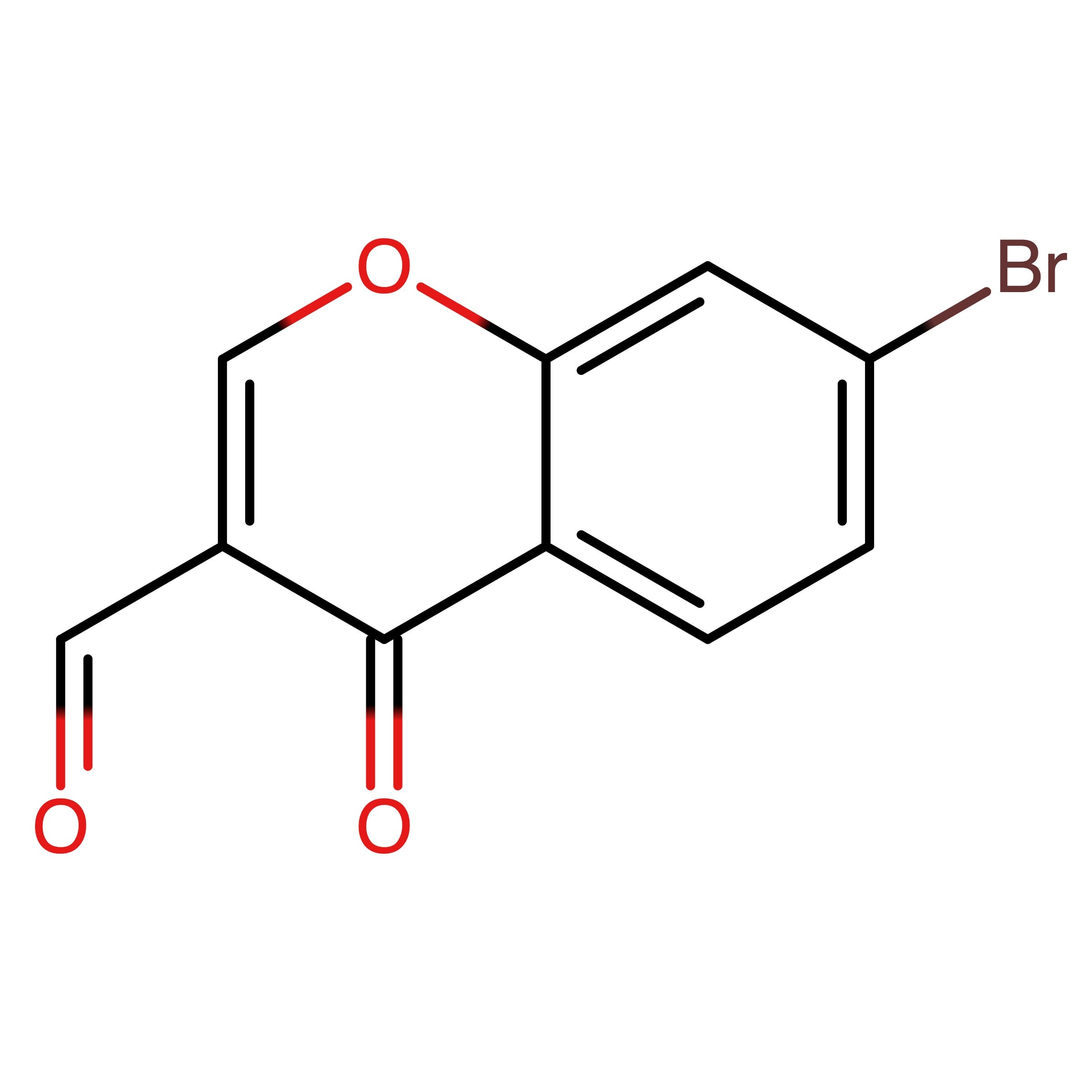 CAS 69155-80-2 | 7-Bromo-4-oxo-4H-1-benzopyran-3-carboxaldehyde | MFCD11042698
