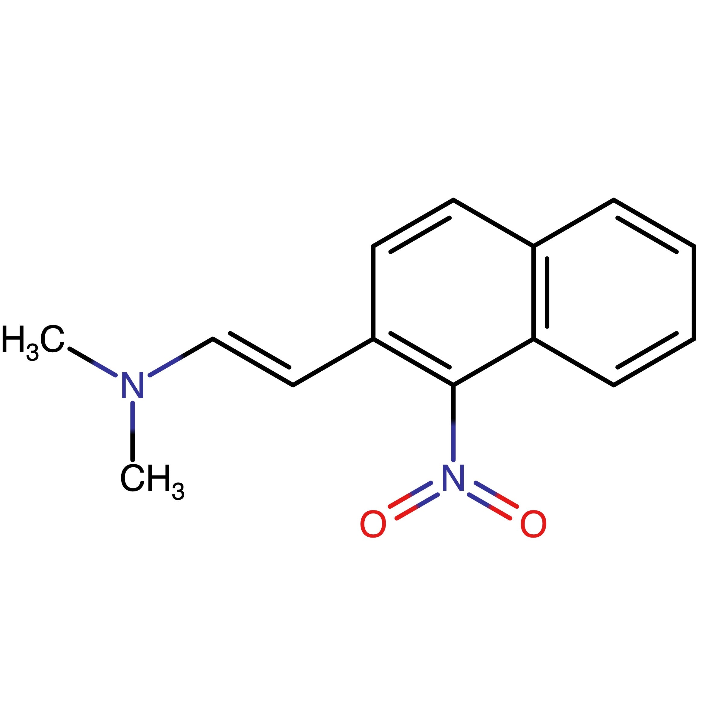 CAS 176853-40-0 | (E)-N,N-Dimethyl-2-(1-nitronaphthalen-2-yl)ethen-1-amine | MFCD00664614