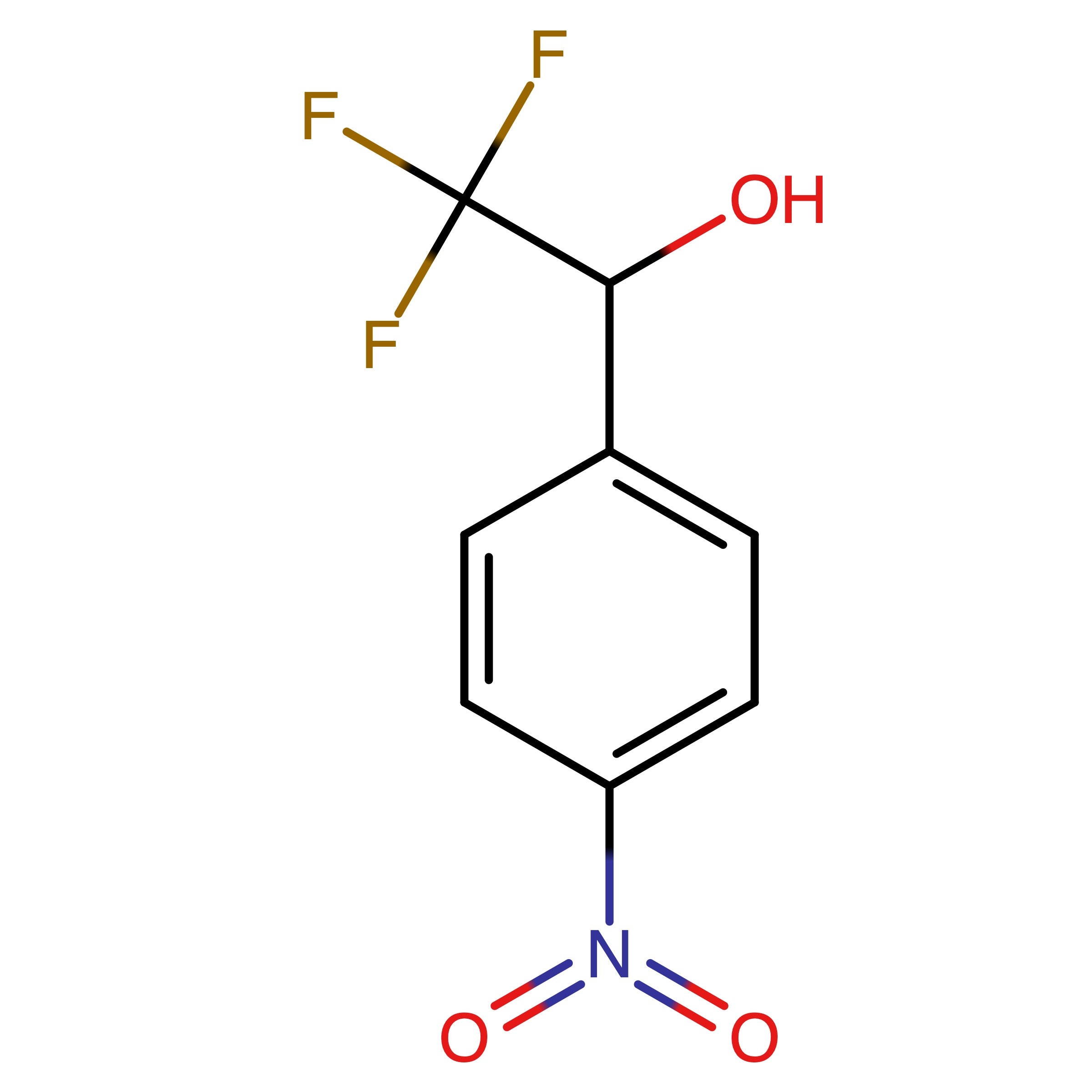 CAS 241127-76-4 | 2,2,2-Trifluoro-1-(4-nitrophenyl)ethanol | MFCD16615353