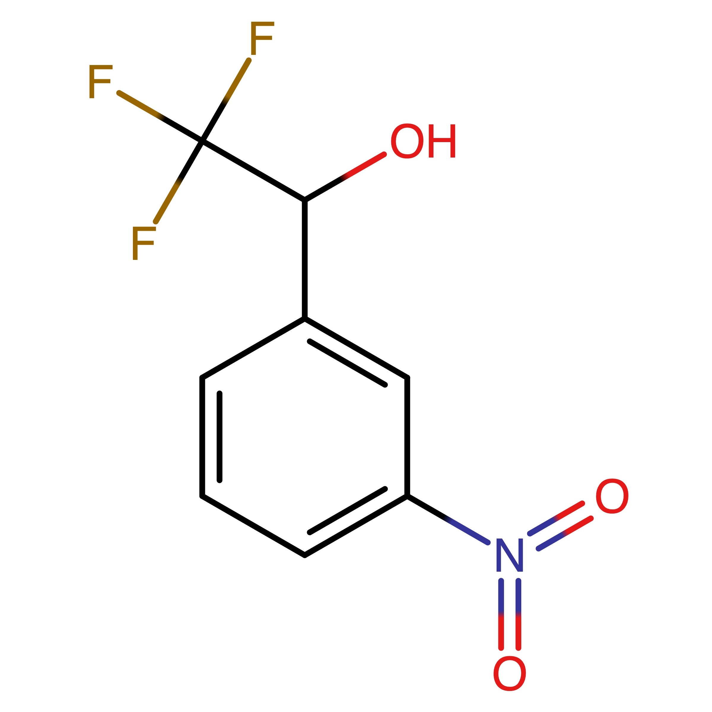 CAS 453-77-0 | 2,2,2-Trifluoro-1-(3-nitrophenyl)ethanol | MFCD00615800